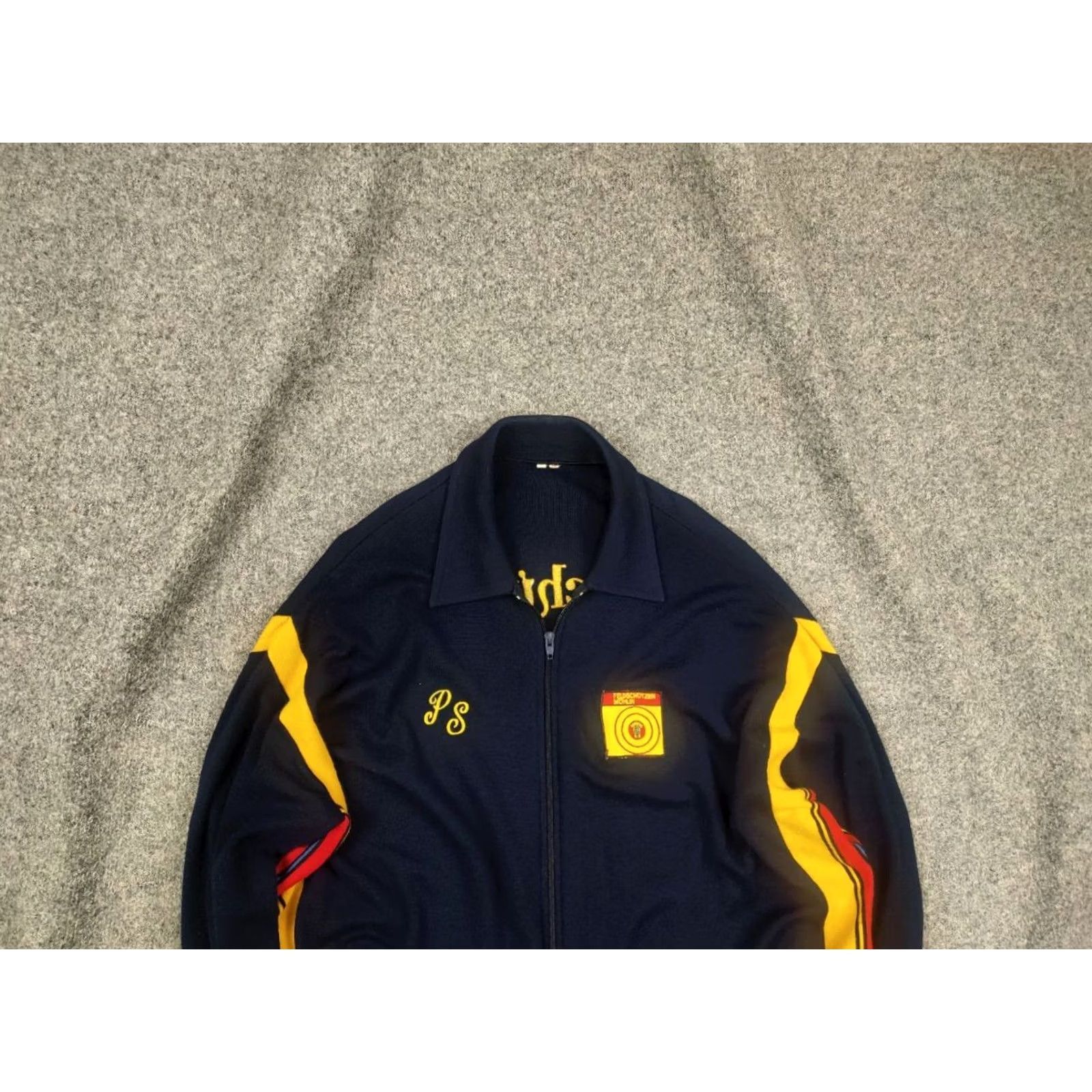 Vintage VINTAGE Befa Track jacket Wool Embroidered Blue 70s FFA Feldschützen Mohlin Wool Embroidered logo, Size L, Casual, Vintage 70s, United States Mens Size US L / EU 52-54 / 3 - 4 Thumbnail