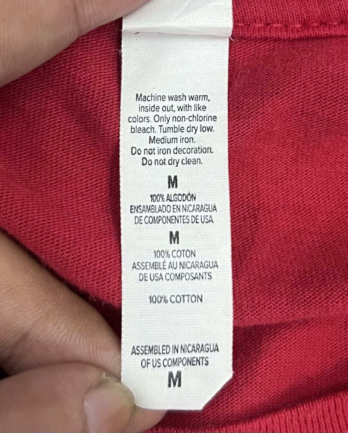 Japanese Brand × Vintage VINTAGE CANVAS NO BEEF IM A VEGAN SHIRT Size US M / EU 48-50 / 2 - 7 Thumbnail