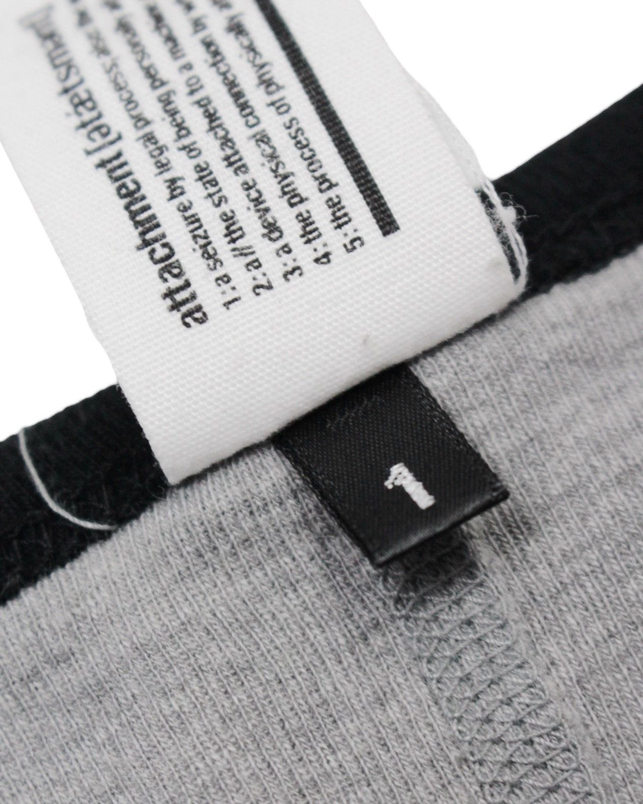 Attachment 2000S ATTACHMENT BY KAZUYUKI KUMAGAI GREY V-NECK T-SHIRT Size US S / EU 44-46 / 1 - 7 Thumbnail