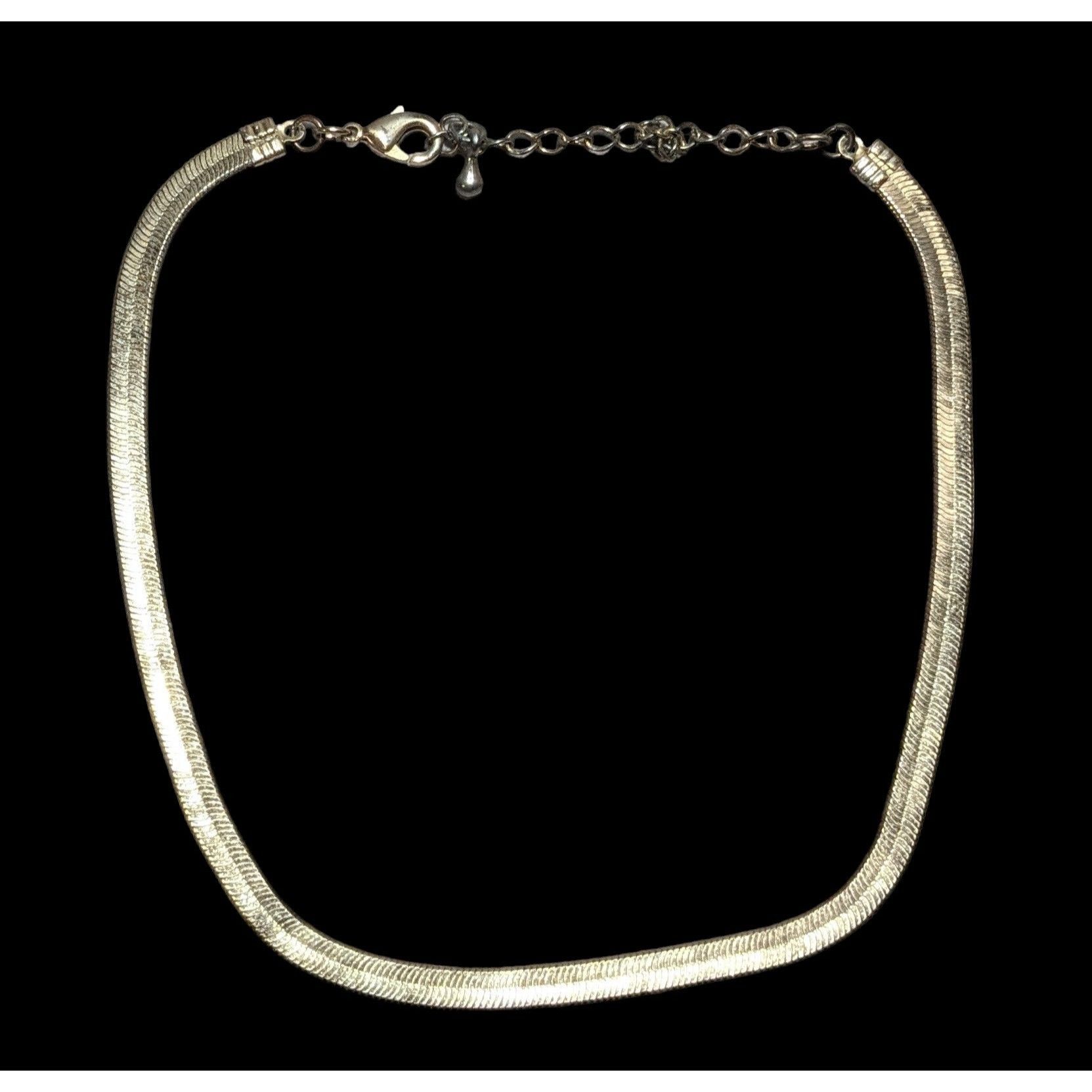 Other Gold Herringbone Chain Necklace Size ONE SIZE - 1 Thumbnail