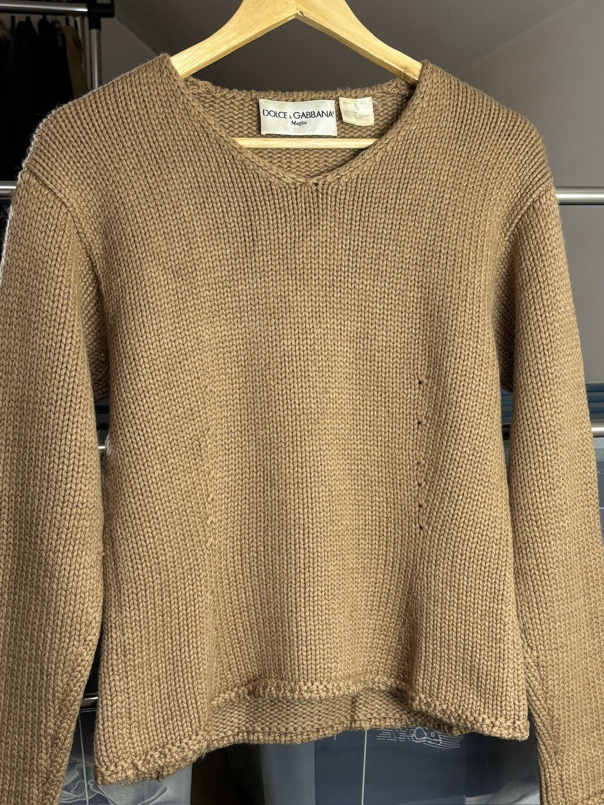 Dolce & Gabbana Vintage Dolce & Gabbana Wool Knitted Sweater Size M / US 6-8 / IT 42-44 - 2 Thumbnail