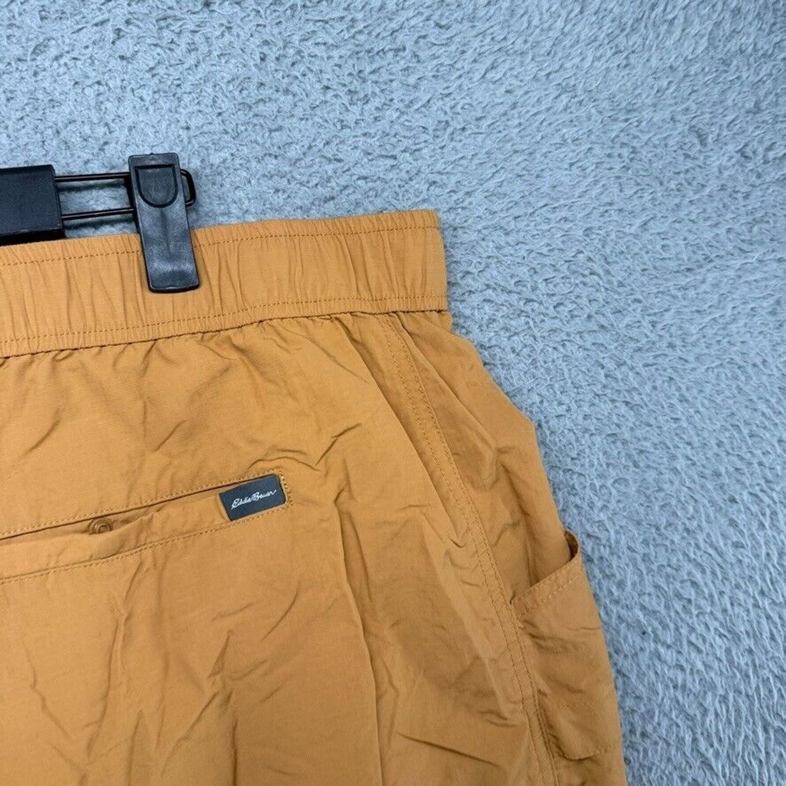 Eddie Bauer Eddie Bauer Shorts Men's 2XL Brown Orange Ripstop Cargo Size US 42 / EU 58 - 7 Thumbnail