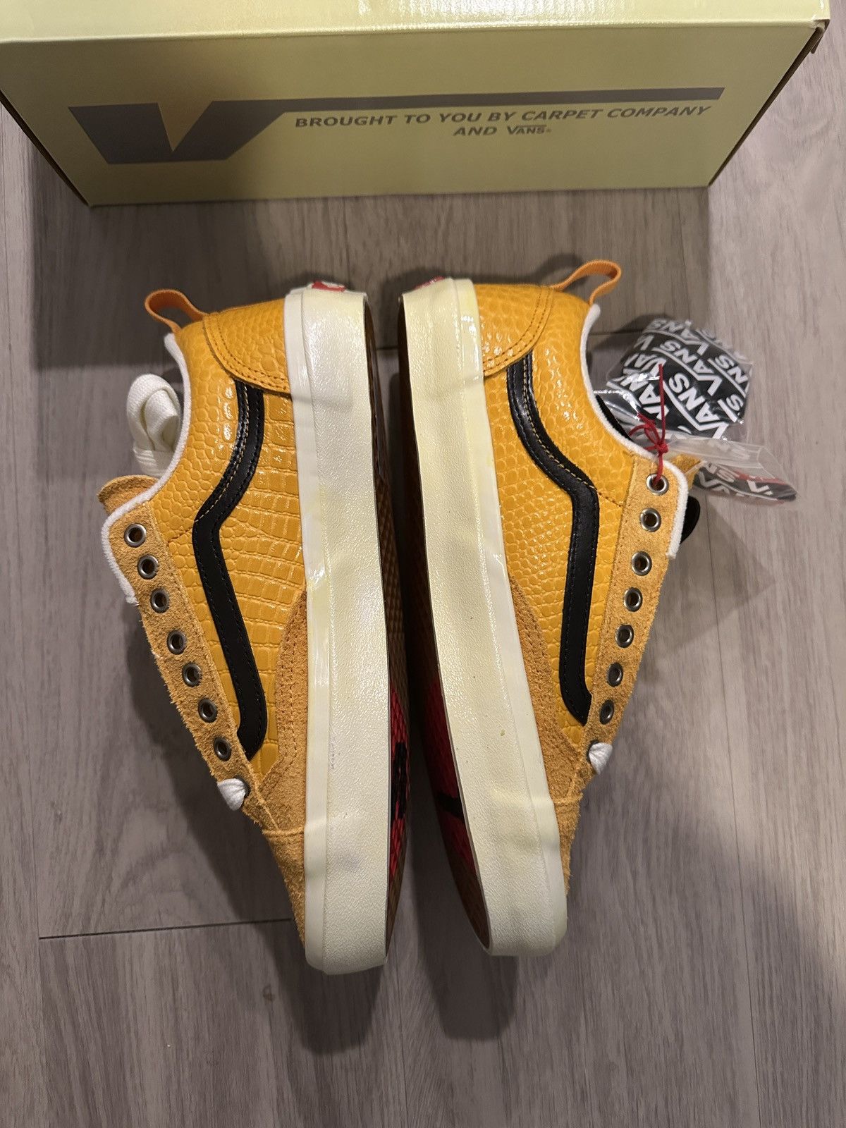 Vans Vans Old Skool “Carpet Company Mustard” Size US 10 / EU 43 - 3 Thumbnail