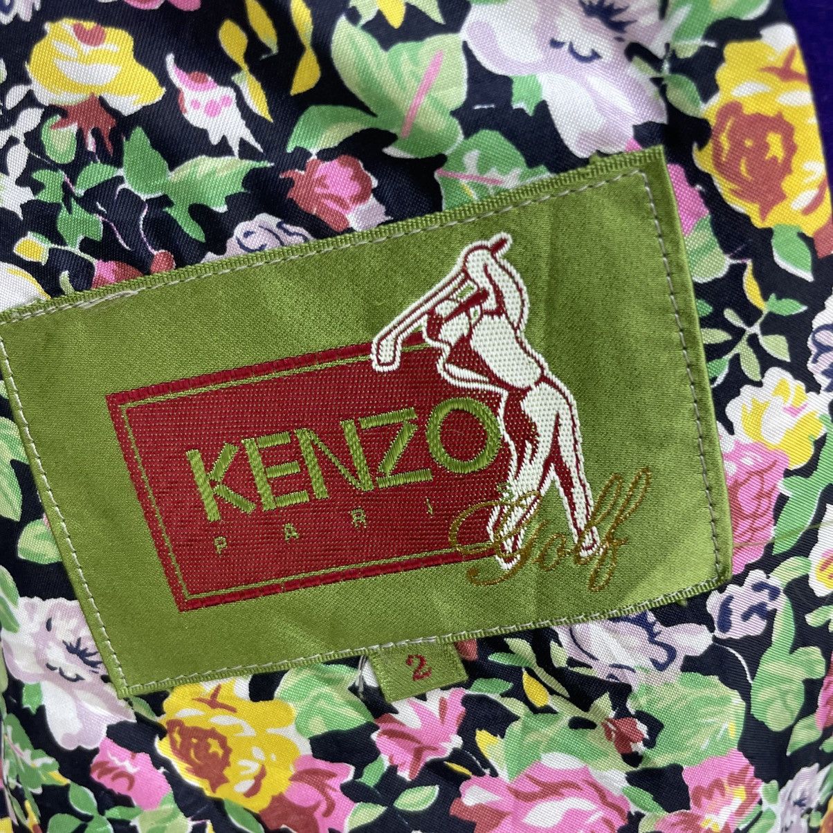 Kenzo 💥Vintage Kenzo Golf Floral Lining Jacket Size M / US 6-8 / IT 42-44 - 11 Thumbnail
