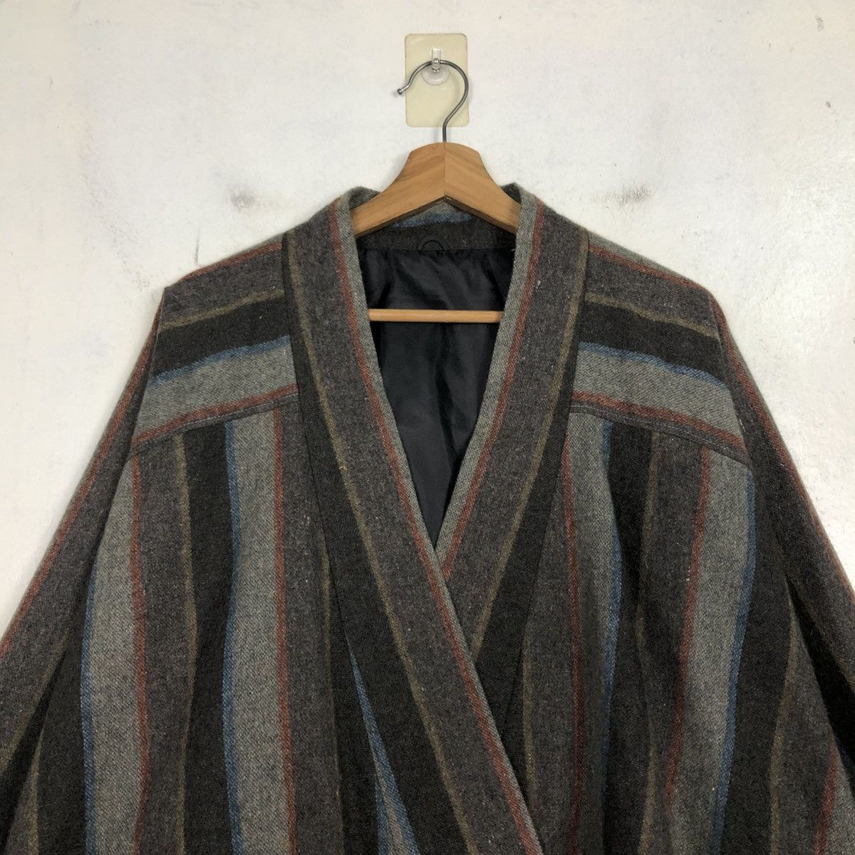Issey Miyake 💥VINTAGE BOMBER CARDIGAN JACKET STRIPED JAPAN Size US M / EU 48-50 / 2 - 5 Thumbnail