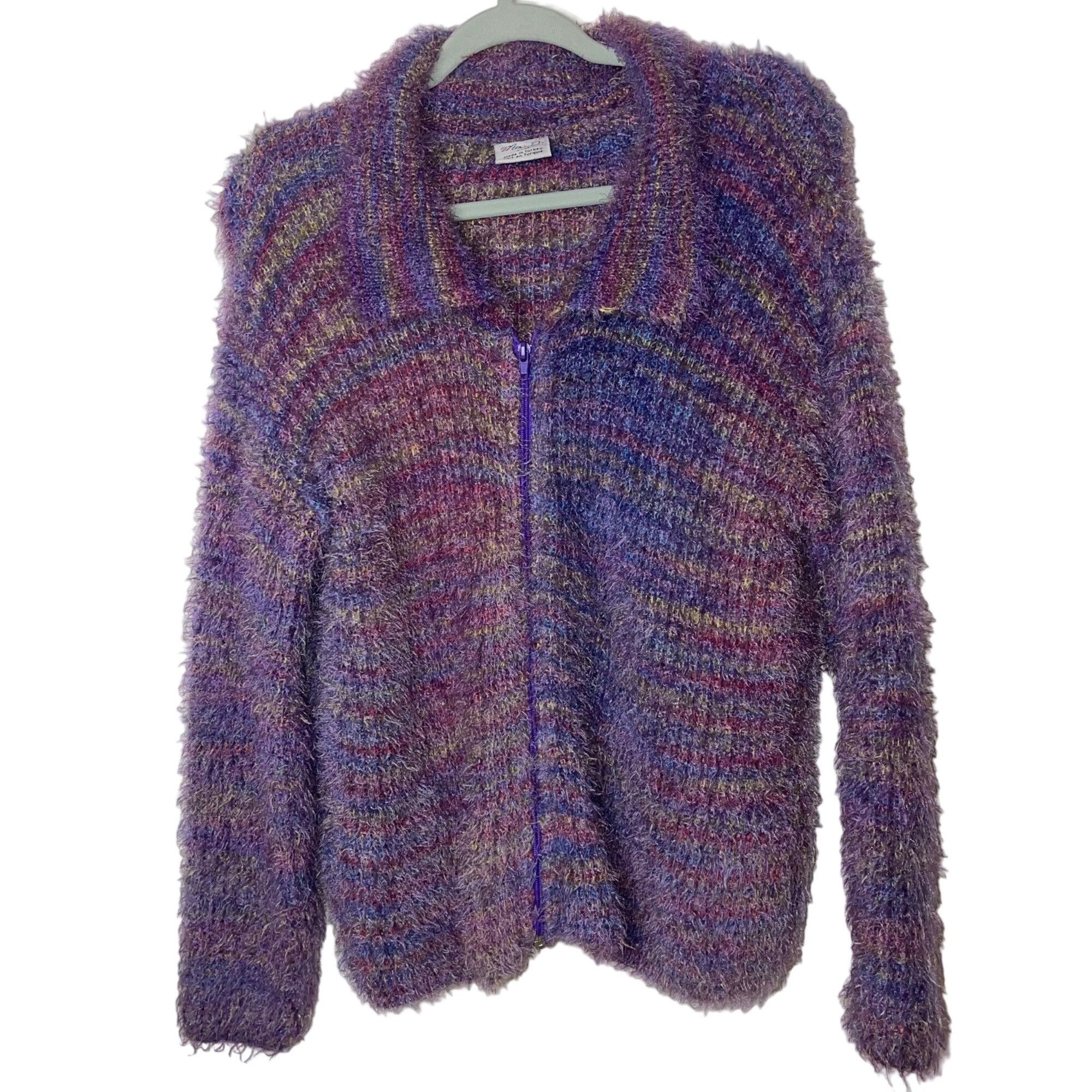 Vintage Miss B Vintage Womens Jacket Size Medium Purple Size M / US 6-8 / IT 42-44 - 1 Thumbnail