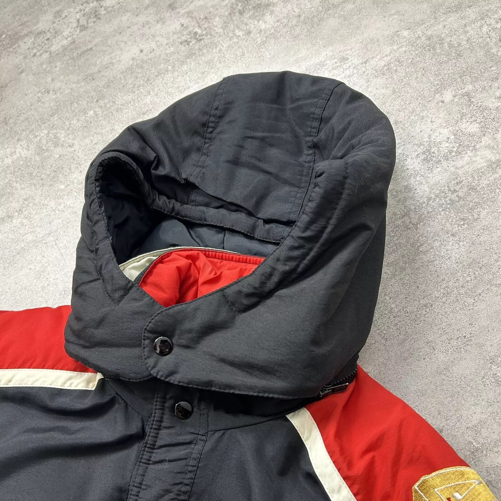 NFL × Starter × Vintage VTG 90s SAN FRANCISCO 49ERS DUCK DOWN INSULATED JACKET COAT Size US M / EU 48-50 / 2 - 4 Thumbnail