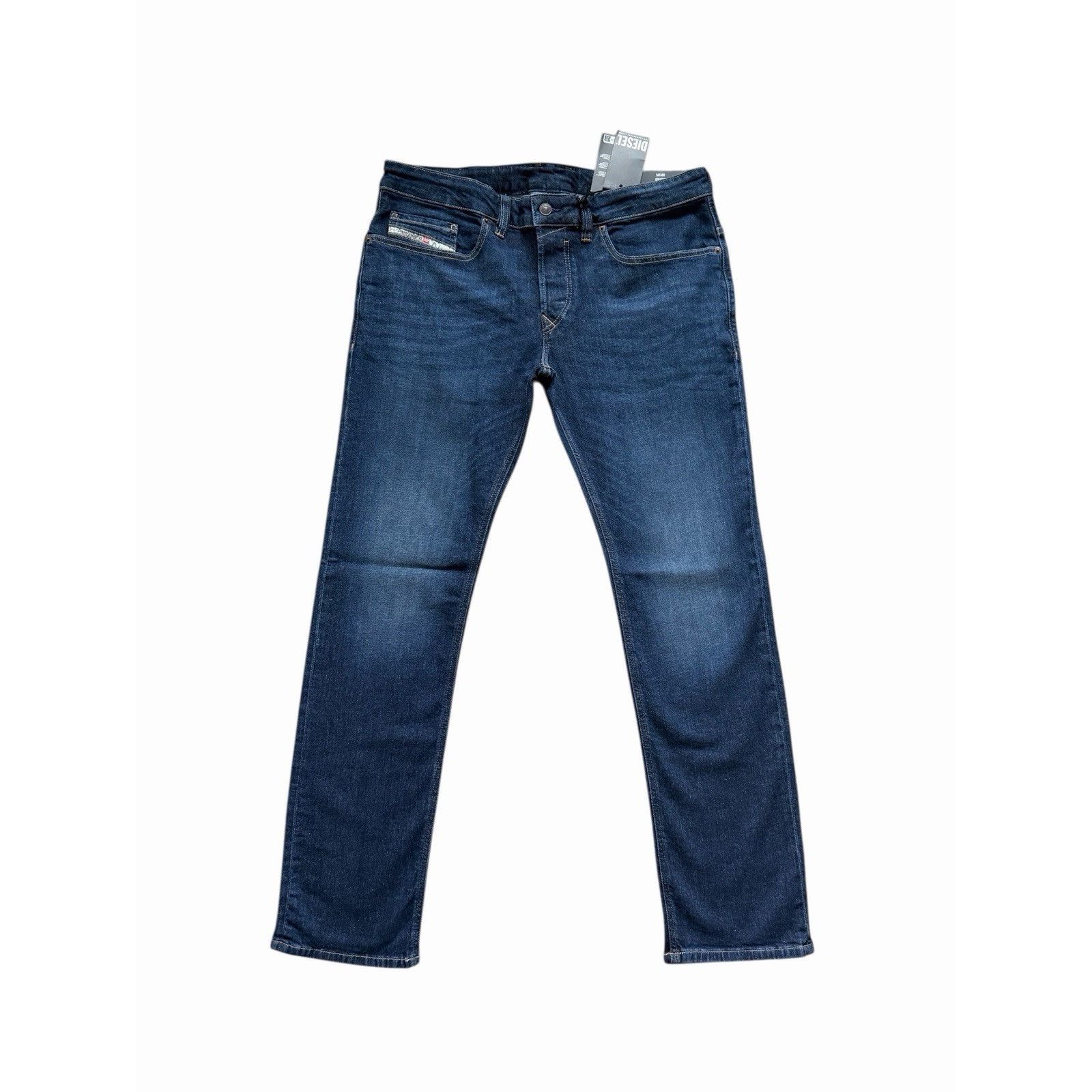 Diesel Diesel Mens Safado Straight Jeans RE065 Blue $195 Size 36/30 Size US 36 / EU 52 - 1 Thumbnail