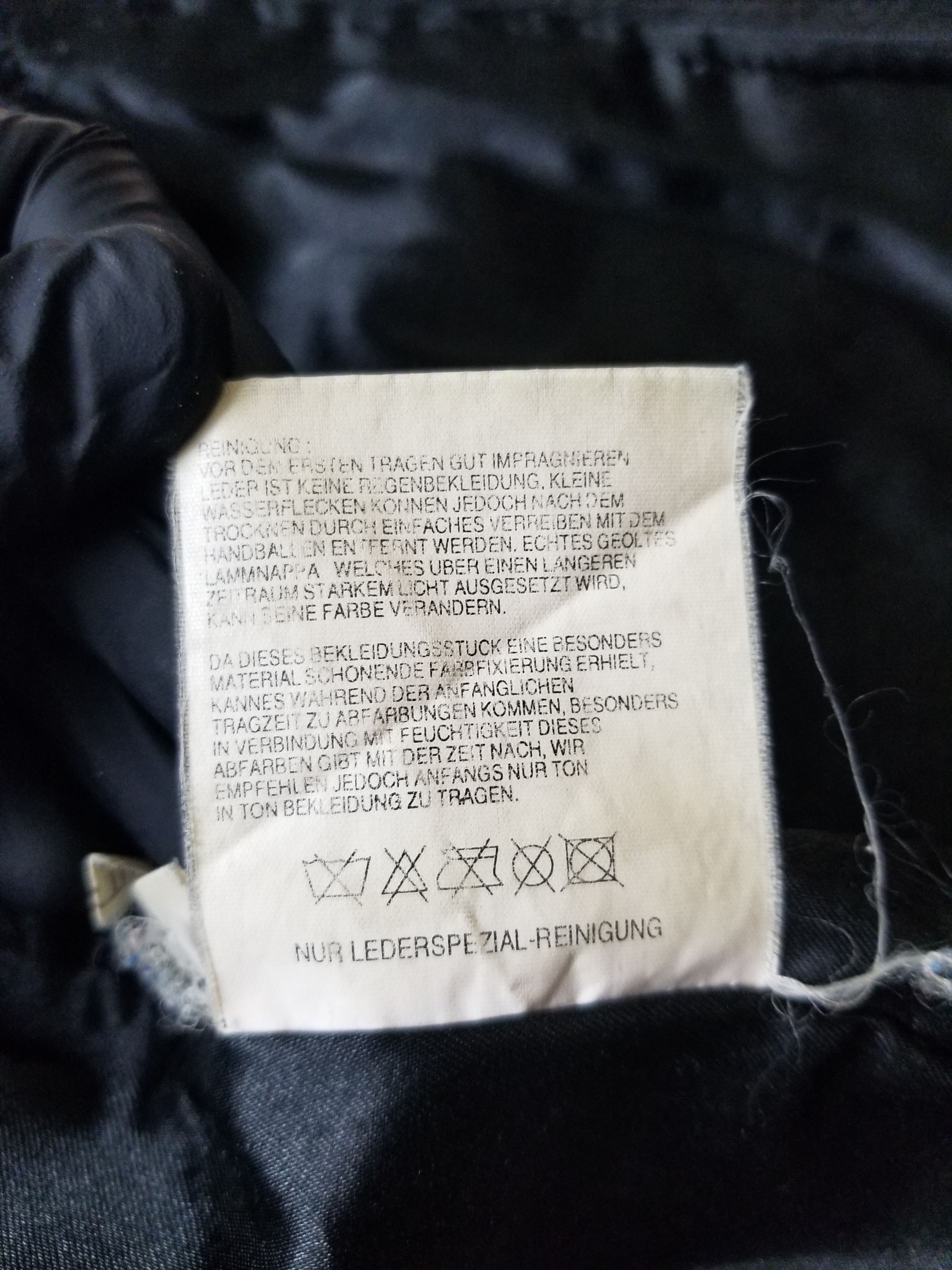 Reebok Vintage Reebok Oiled Lamb Nappa Leather Jacket Men's Size 46 Size US XL / EU 56 / 4 - 15 Thumbnail