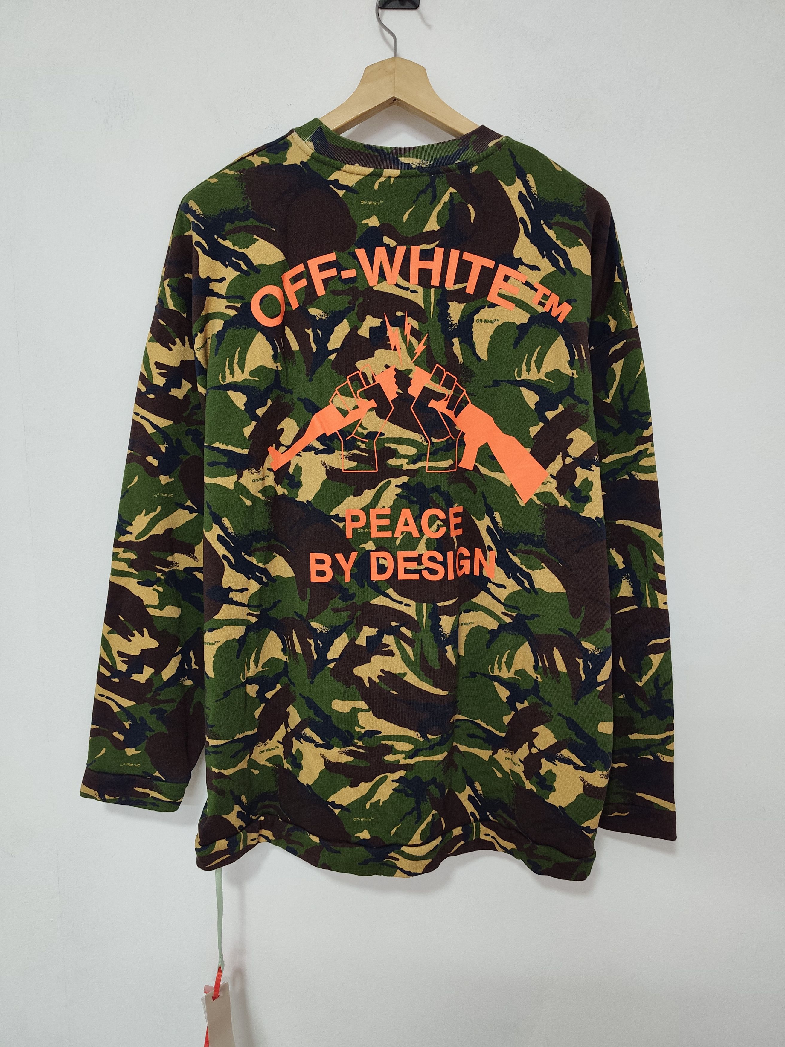 Off-White Off-White "Peace By Design Camo" Size US M / EU 48-50 / 2 - 3 Thumbnail