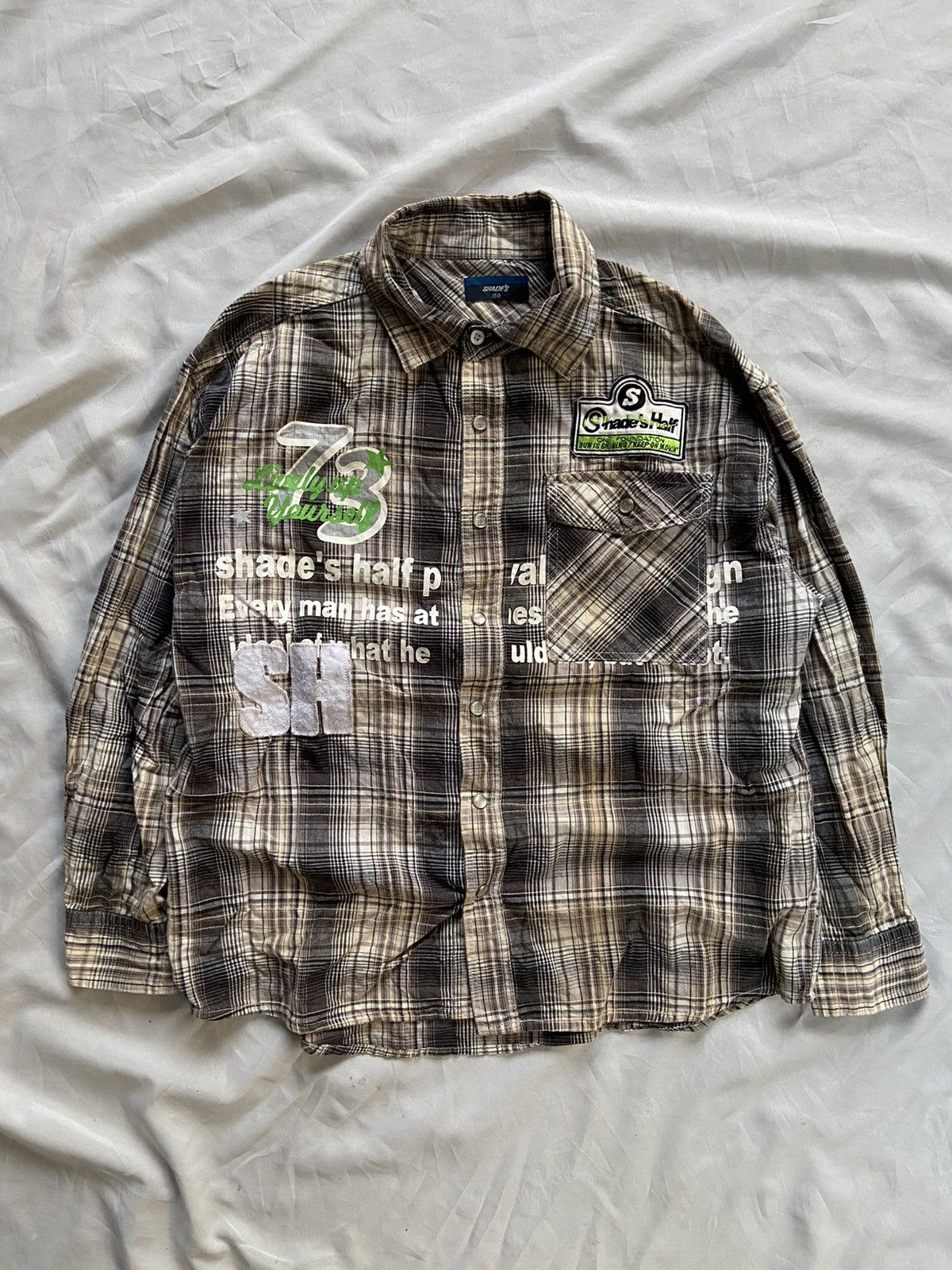 If Six Was Nine SHADE'S LETS GET TOGETHER BUTTON DOWN SHIRT Size US S / EU 44-46 / 1 - 1 Thumbnail
