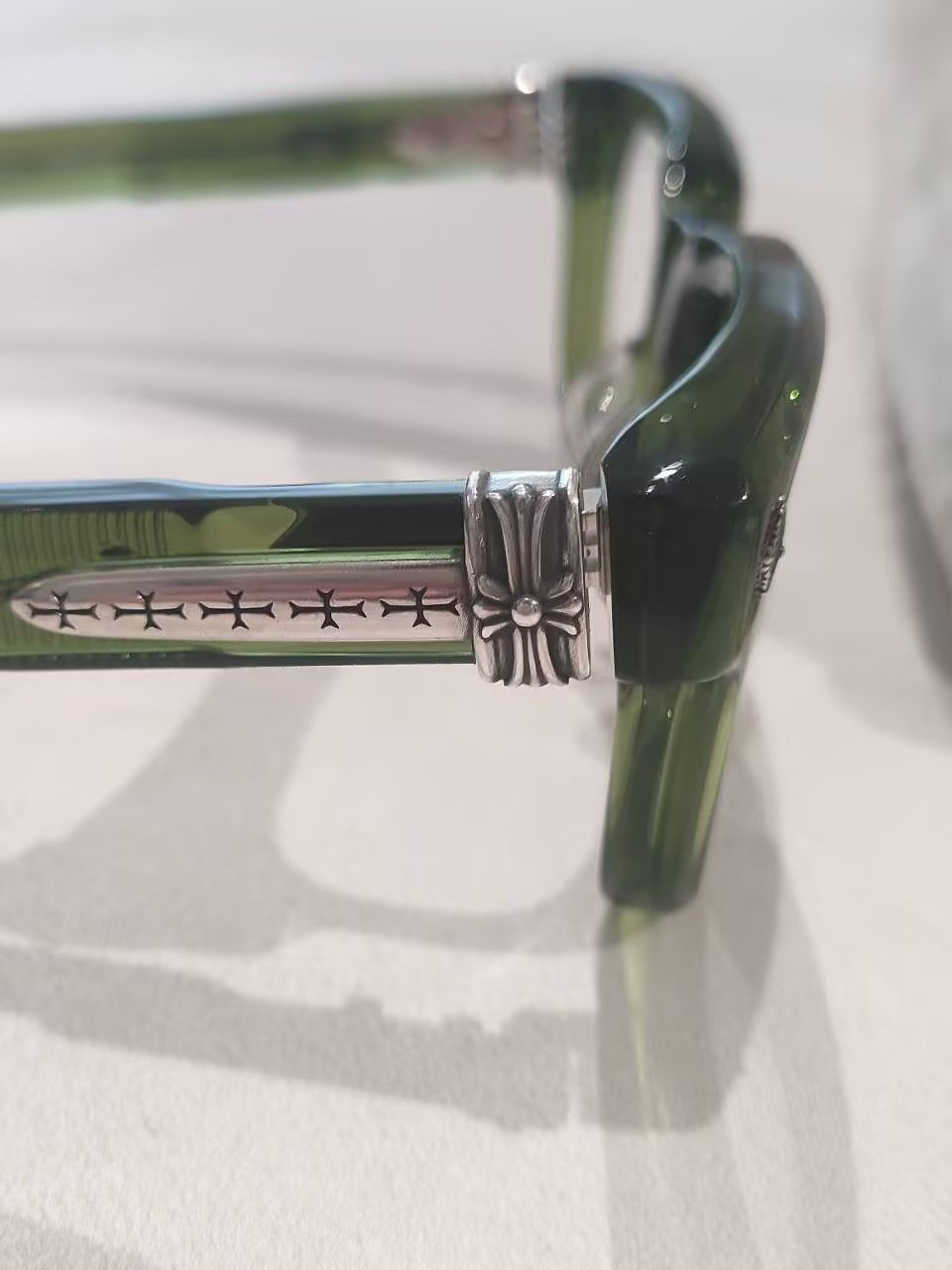 Chrome Hearts Chrome Hearts Pen 15 DOLV Glasses Frame Size ONE SIZE - 6 Thumbnail