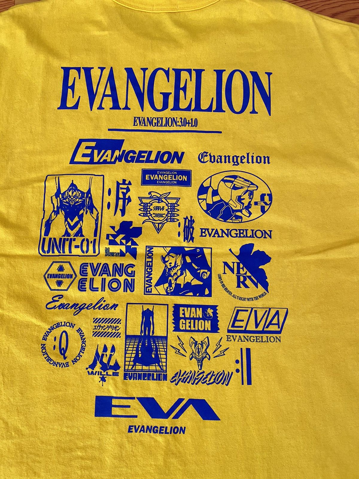 Anime × Japanese Brand Evangelion Tee Size US L / EU 52-54 / 3 - 8 Thumbnail