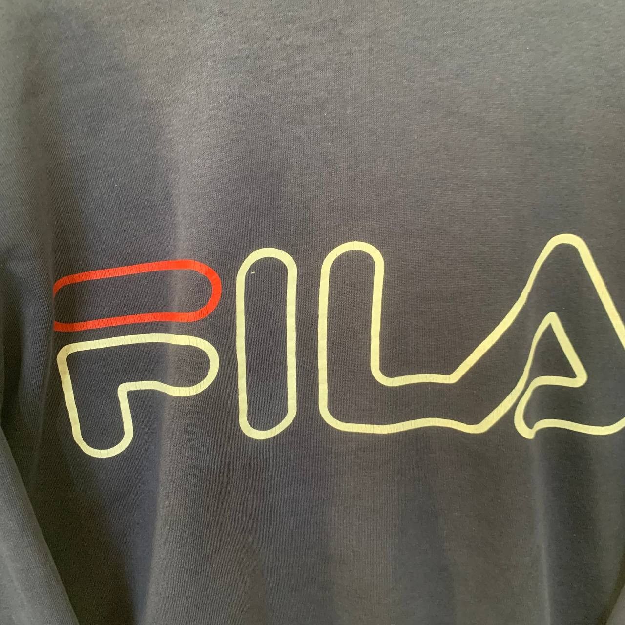 Fila × Vintage Vintage Fila Made in italy sweatshirt spell out logo large Size US L / EU 52-54 / 3 - 5 Thumbnail