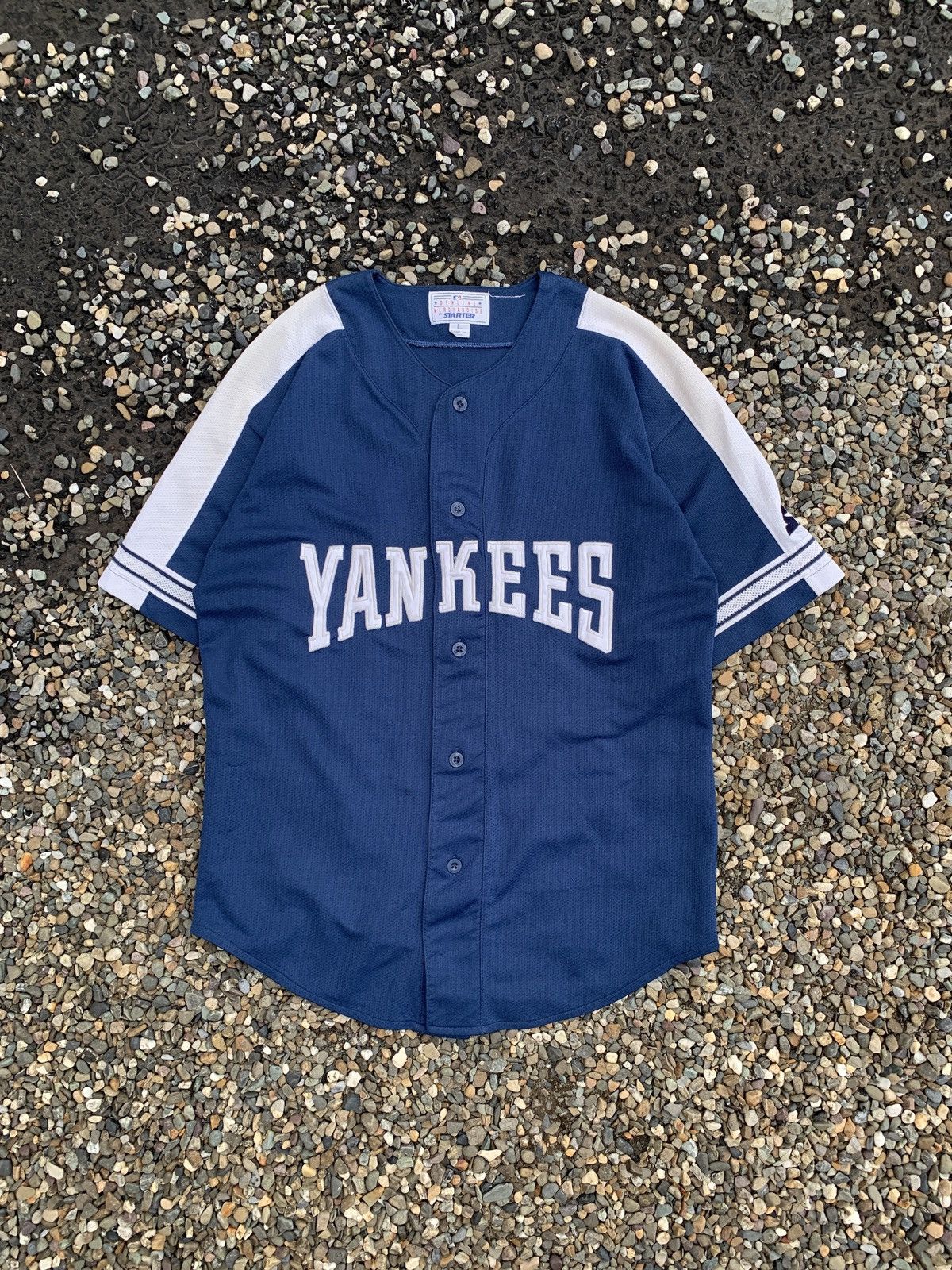 Starter Vintage Starter New York Yankees Bernie Williams Jersey Size US L / EU 52-54 / 3 - 1 Thumbnail