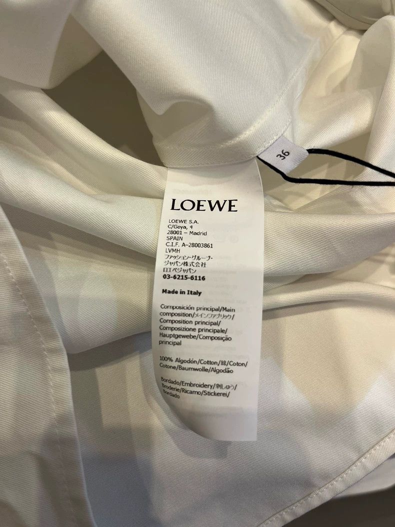 Loewe LOEWE Embroidered shirt Size S / US 4 / IT 40 - 5 Thumbnail