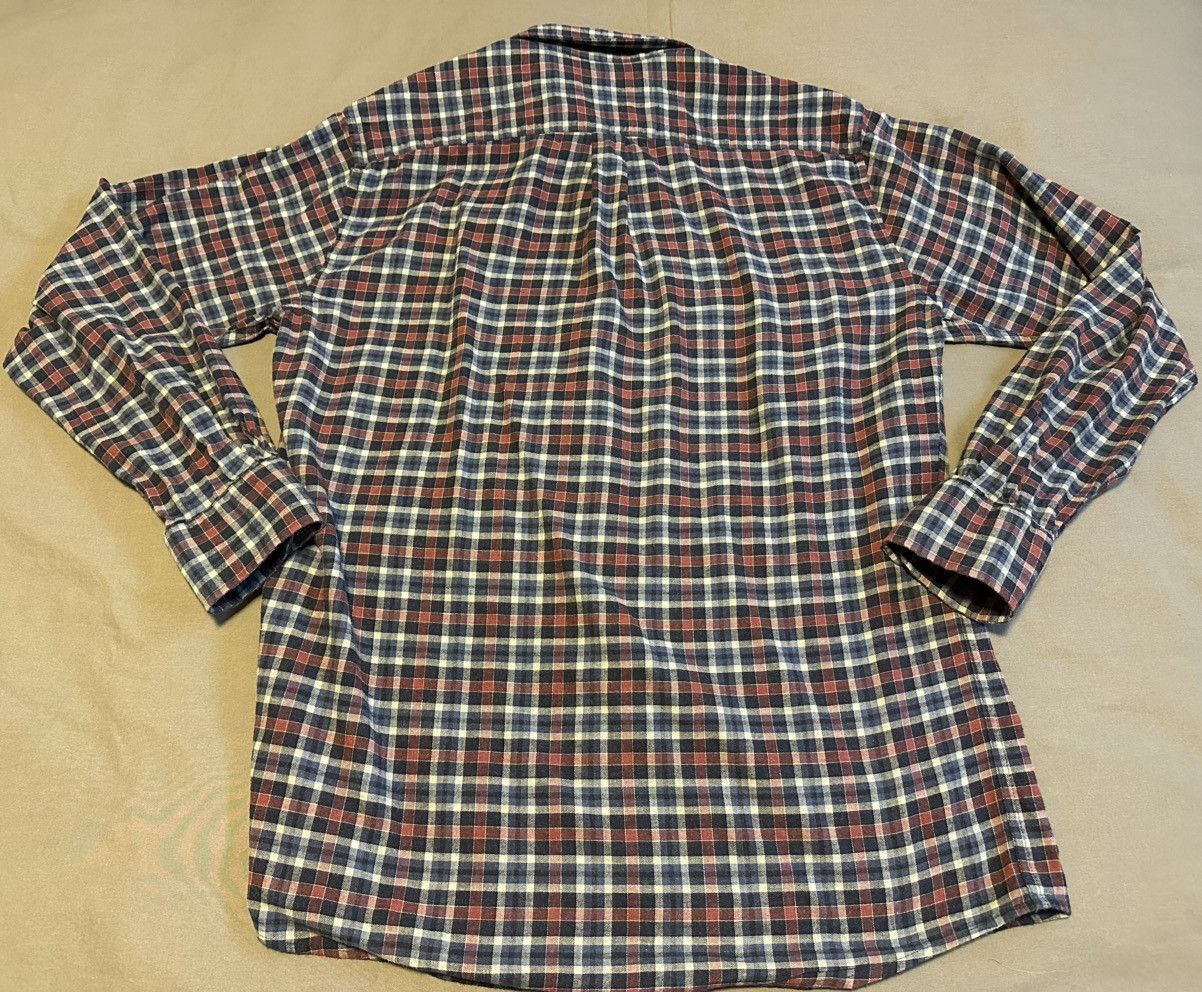 Peter Millar Peter Millar Blue Red Plaid Button Down Shirt Long Sleeve Size US L / EU 52-54 / 3 - 6 Thumbnail