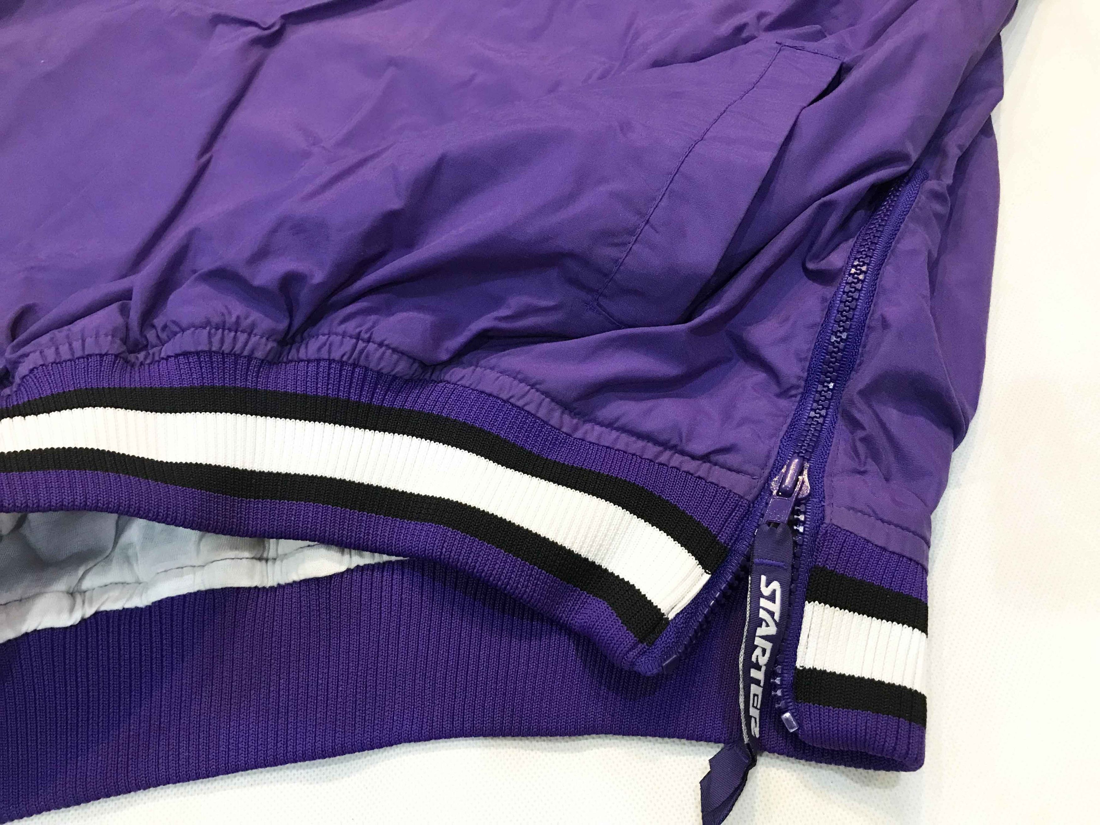 NCAA × Starter Vintage Starter NCAA Northwestern Wildcats Pullover Jacket Size US XL / EU 56 / 4 - 7 Thumbnail