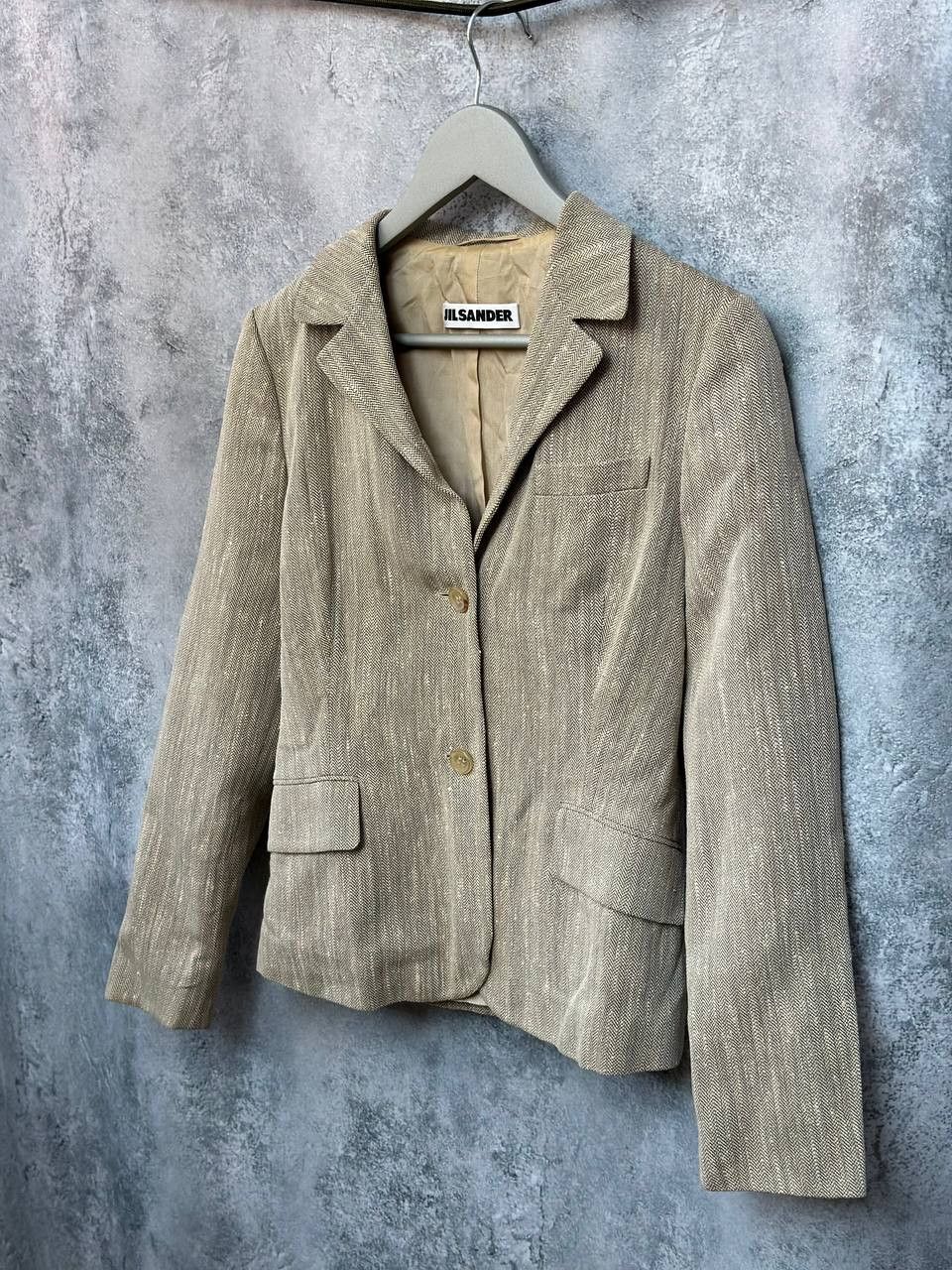 Jil Sander Jil Sander Tailored Blazer Silk Wool Blend Made in Germany Size XS / US 0-2 / IT 36-38 - 1 Thumbnail