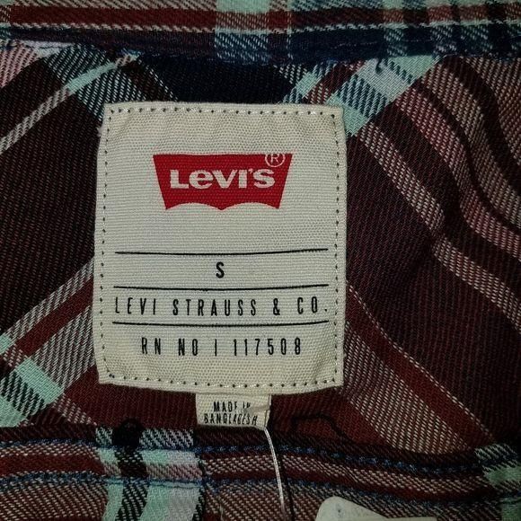 Levi's Levi's Jeans Flannel Shirt. Small Size US S / EU 44-46 / 1 - 4 Thumbnail