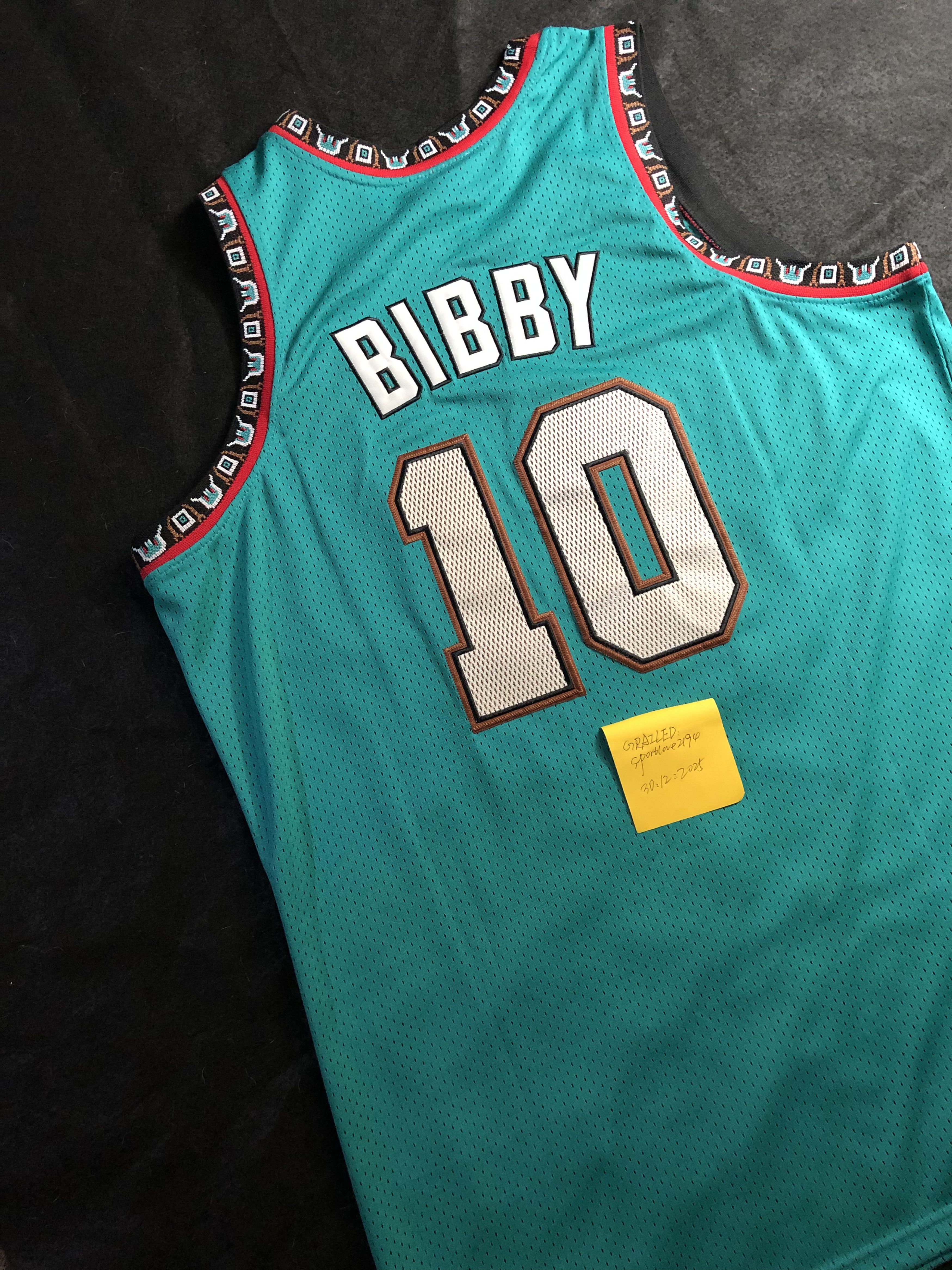 Vintage Grizzlies 10 Bibby Jersey Size US XXL / EU 58 / 5 - 3 Thumbnail