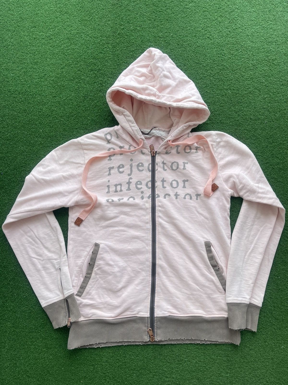 Japanese Brand 🔥HOT🔥VINTAGE DISTRESSED PPFM ZIPPER UP VERY RARE Size US S / EU 44-46 / 1 - 1 Thumbnail
