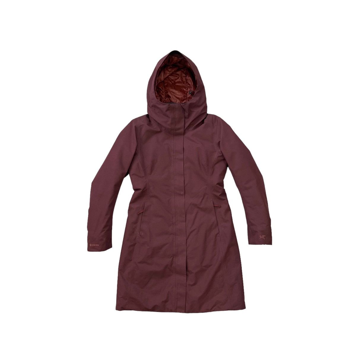 image of Arcteryx x Outdoor Life Arc'teryx Patera Parka Women's Gore-Tex Puffer Jacket Size S in Burgundy