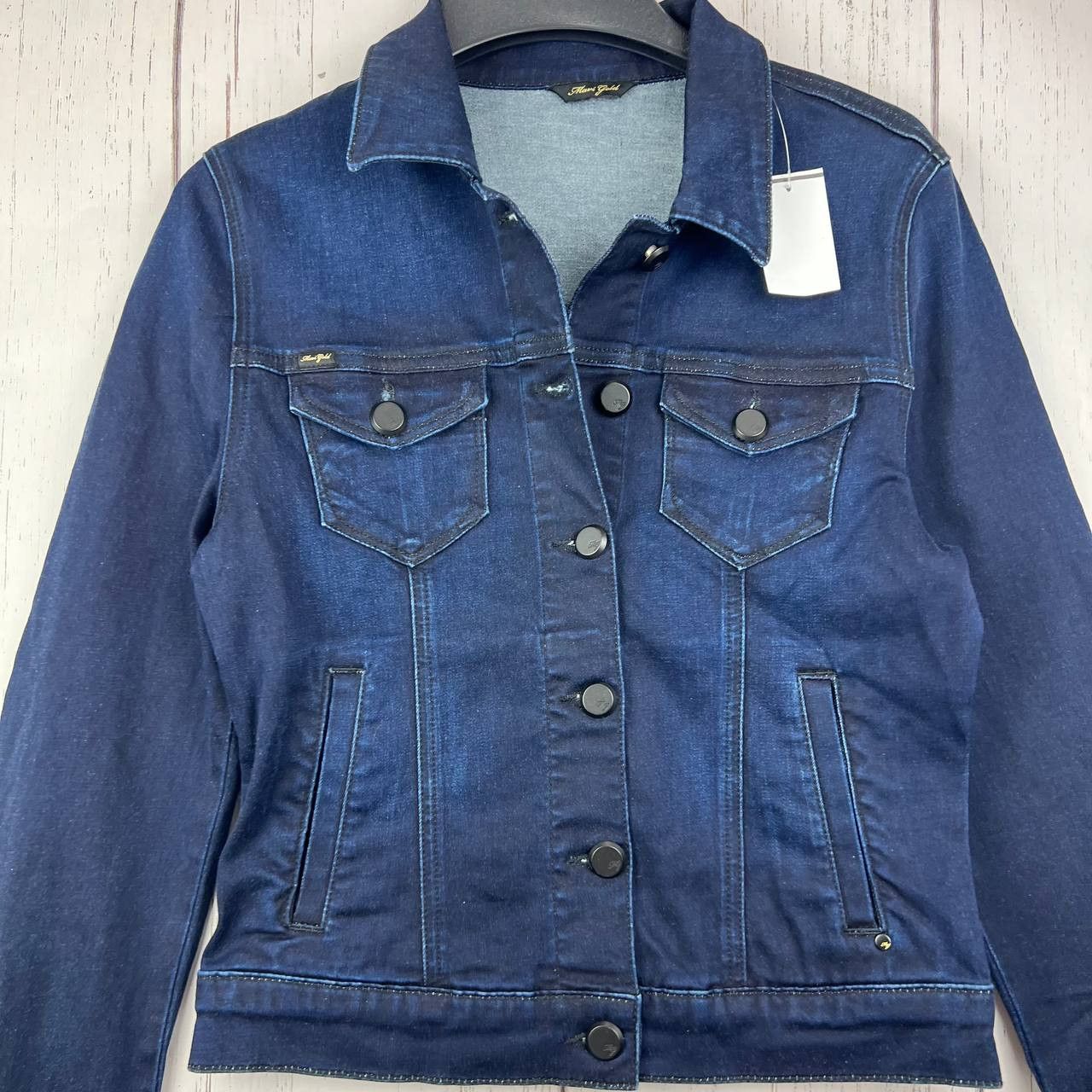 Mavi Mavi Small Cropped Slim Fit Stretchable Denim Jeans Jacket Size S / US 4 / IT 40 - 6 Thumbnail