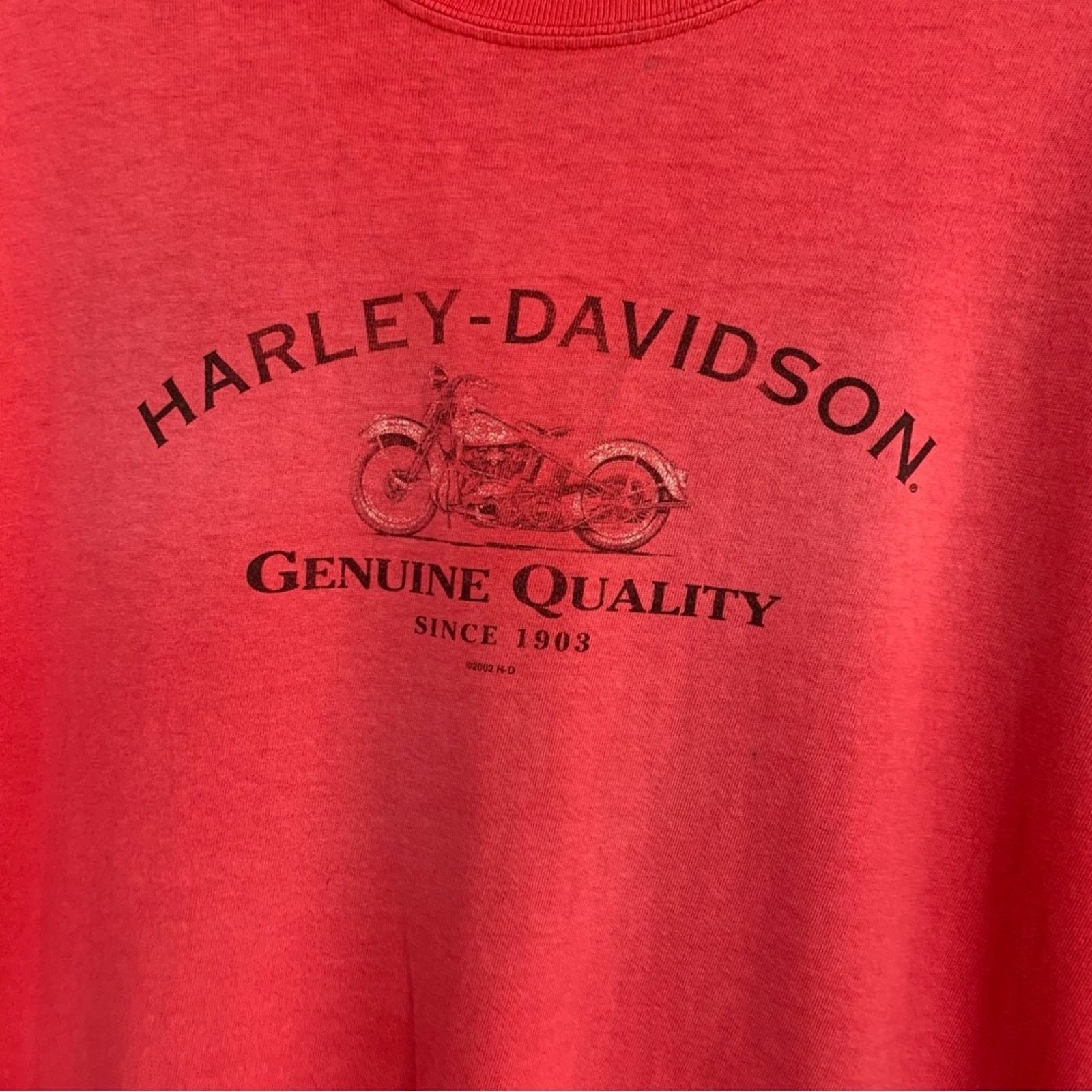 Harley Davidson MENS HARLEY-DAVIDSON PALM BEACH RED SIZE XXL SOFT NICE Size US XXL / EU 58 / 5 - 2 Thumbnail