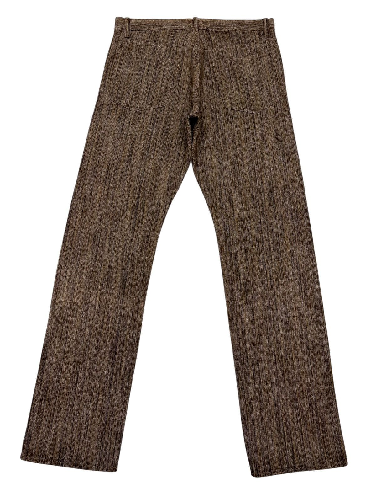 Kapital 🇯🇵Special Edition Free Gate Vertical Stripe Denim Jeans Size US 33 - 8 Thumbnail