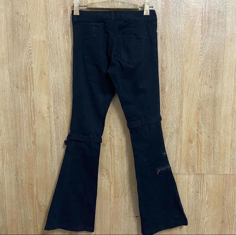If Six Was Nine × Le Grande Bleu (L.G.B.) Vtg Punk Y2k Pant Size US 28 / EU 44 - 5 Thumbnail