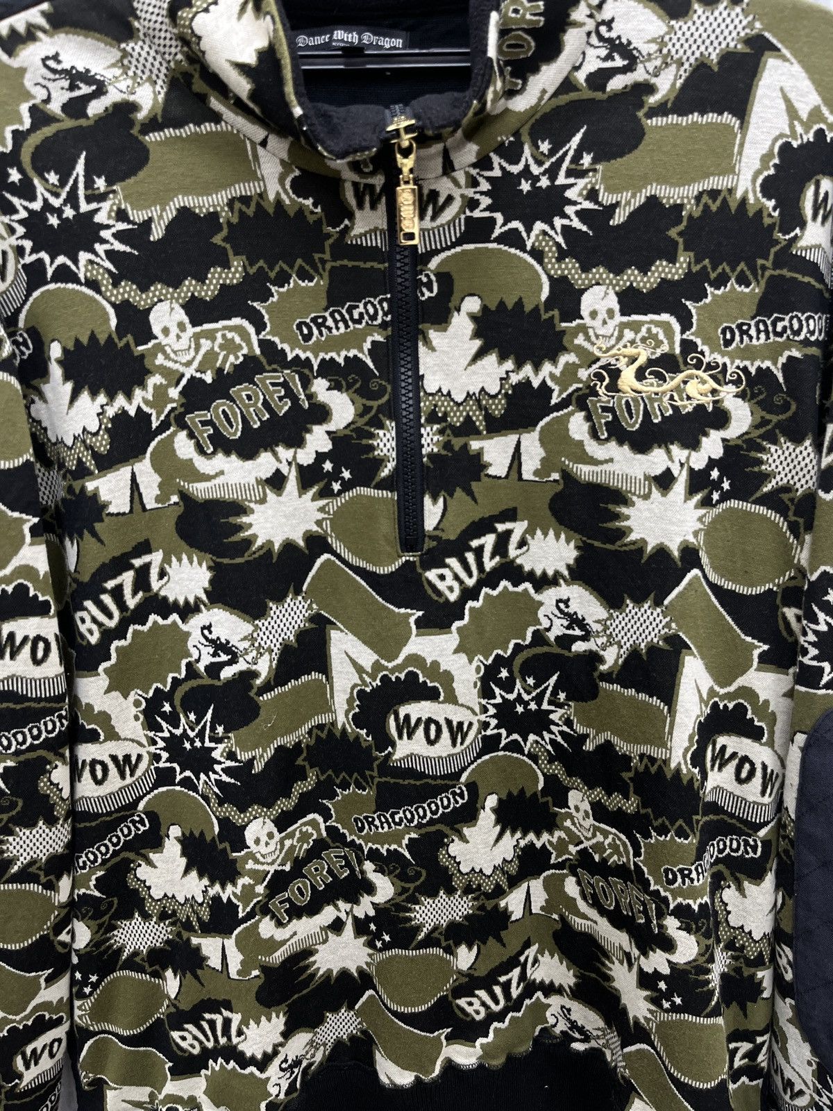 Japanese Brand 🔥🔥🔥ARCHICE DANCE WITH DRAGON KYOTO JAPAN PULLOVER Size US M / EU 48-50 / 2 - 13 Thumbnail
