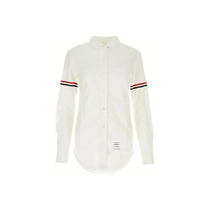 Thom Browne Thom Browne Striped Long Sleeve Shirt for Women -2507 Size M / US 6-8 / IT 42-44 - 1 Thumbnail