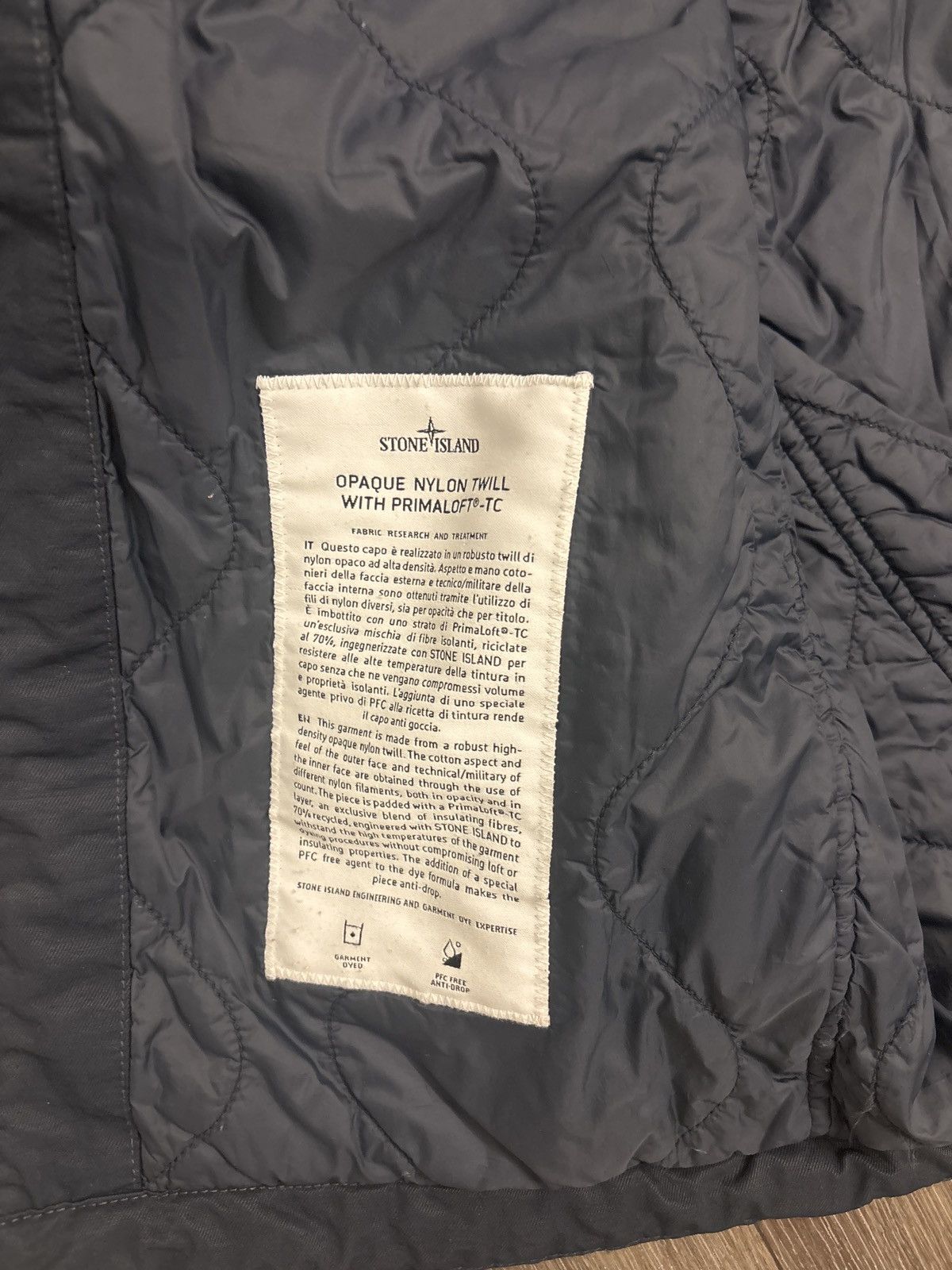 Stone Island Stone island zip up jacket nylon jacket Size US XL / EU 56 / 4 - 7 Thumbnail