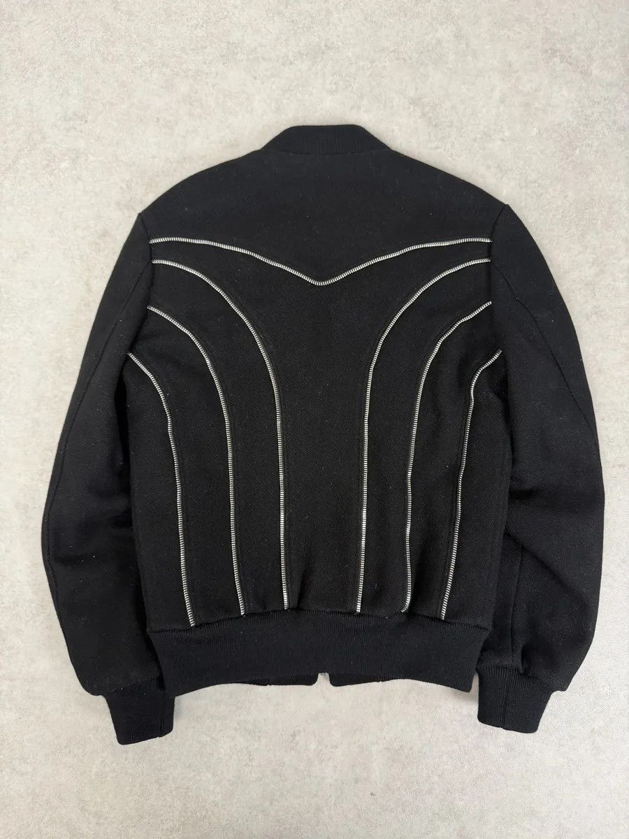 Saint Laurent Paris AW2015 Saint Laurent Black Wool Multi Zip Jacket by Hedi Slimane Size US S / EU 44-46 / 1 - 2 Thumbnail