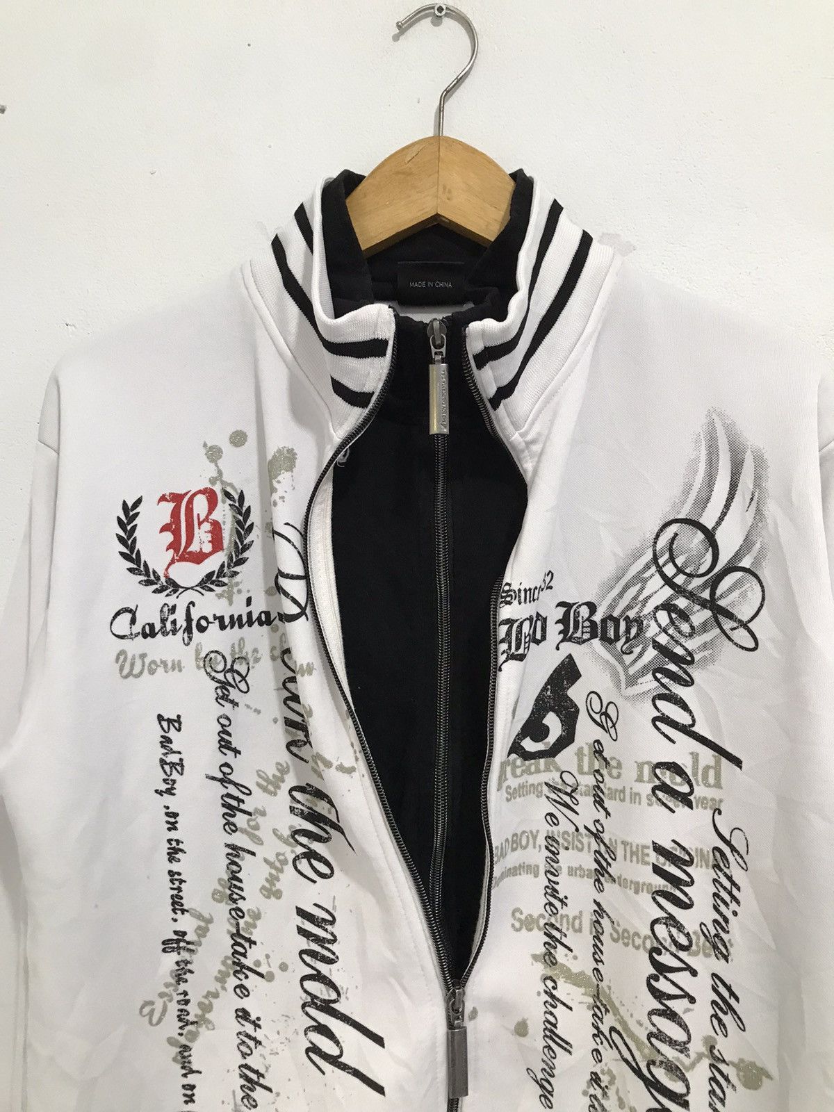 Hysteric Glamour Badboy Double Layer Poem Track Jacket Size US M / EU 48-50 / 2 - 5 Thumbnail