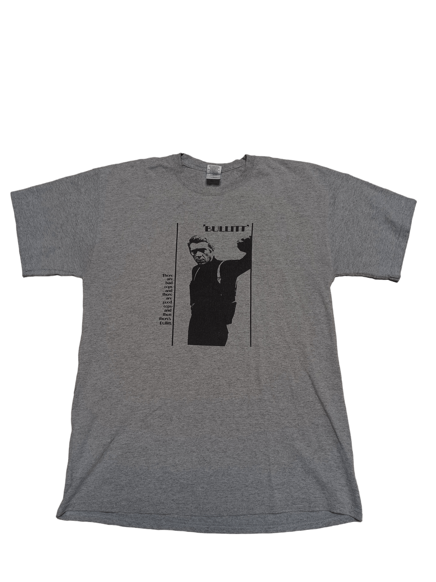 Gildan BULLITT MOVIE COP GILDAN VINTAGE HEAVY COTTON TEE Size US L / EU 52-54 / 3 - 1 Thumbnail