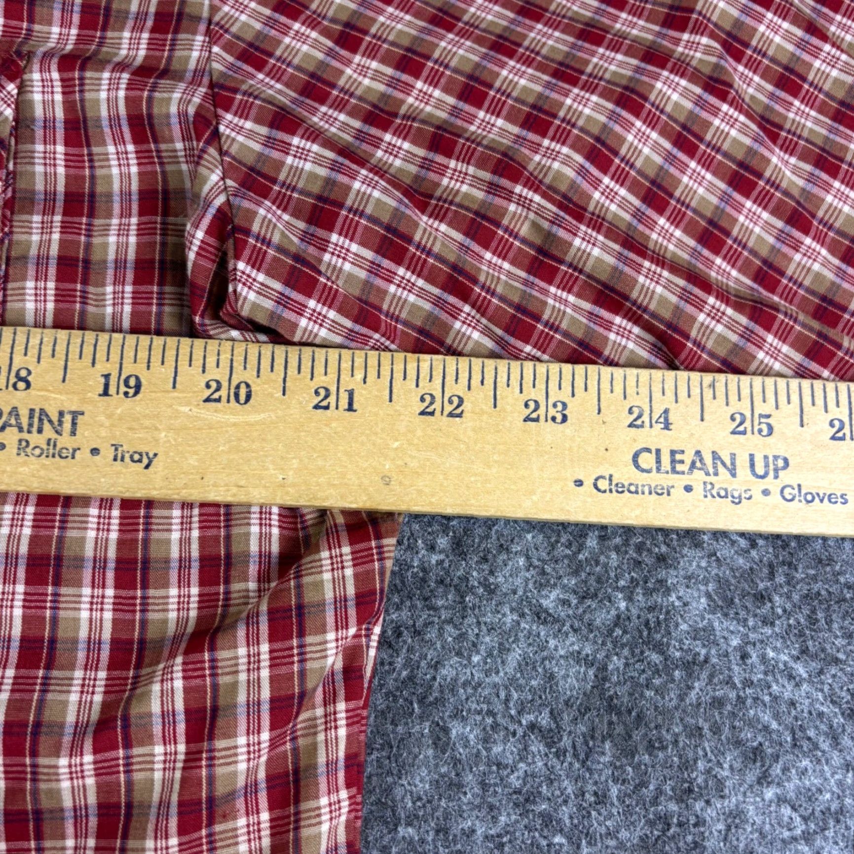 Vintage VINTAGE Kingsport Mens Plaid Short Sleeve Button Up Shirt Red Tan M 90s Size US M / EU 48-50 / 2 - 4 Thumbnail