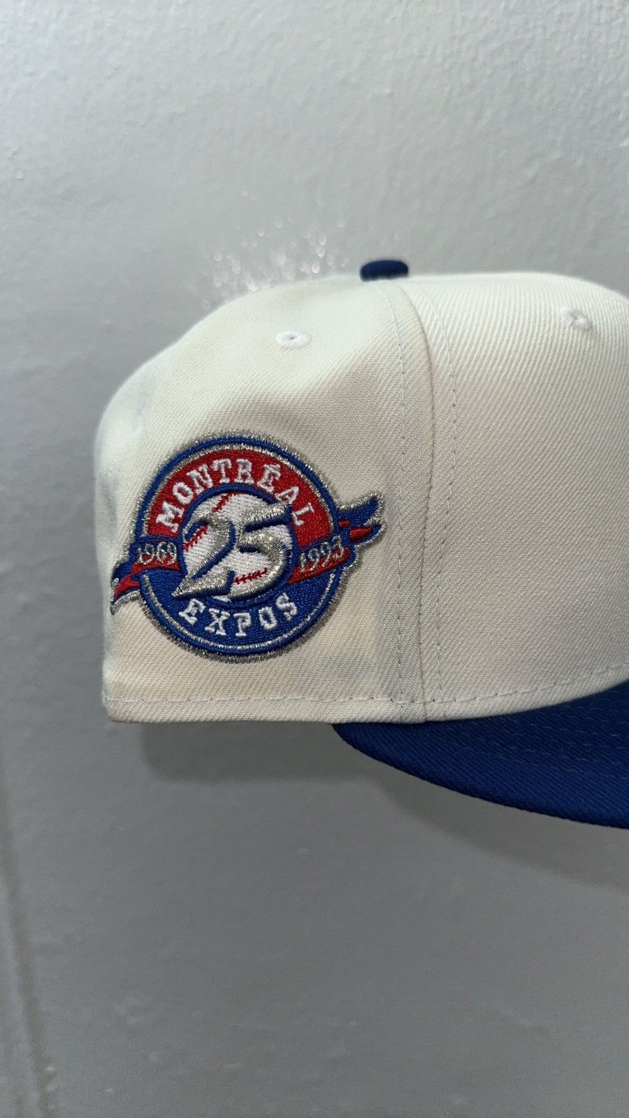 New Era New Era 59fifty White Montreal Expos fitted hat size 7 1/2 Size ONE SIZE - 2 Thumbnail