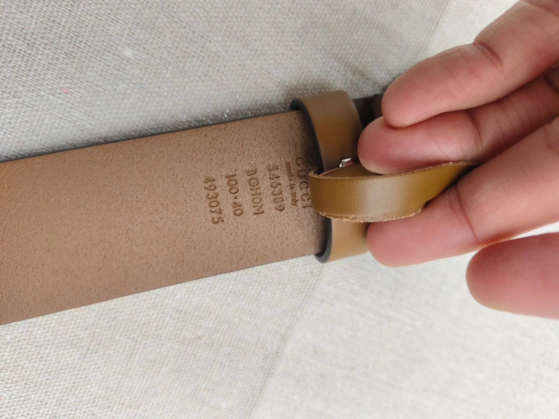 Gucci Gucci Brown Double G Buckle Belt 100/105 Size ONE SIZE - 7 Thumbnail