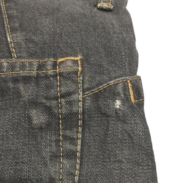 Junya Watanabe AD2004 Junya Watanabe Commes Des Garcons Curve Leg Jeans Size US 35 - 9 Thumbnail
