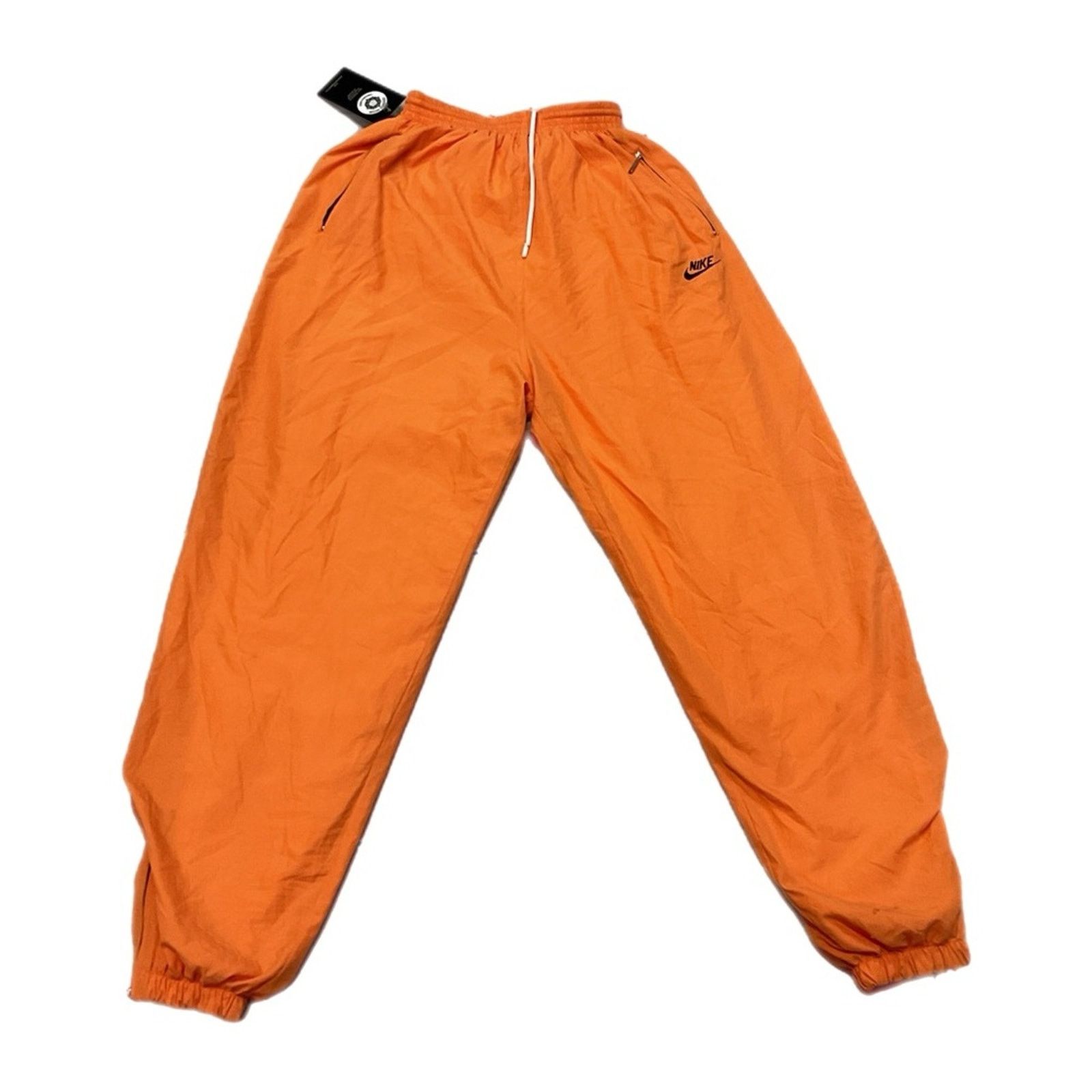 Nike Vintage Nike Orange Track Pants Size 22" - 1 Thumbnail