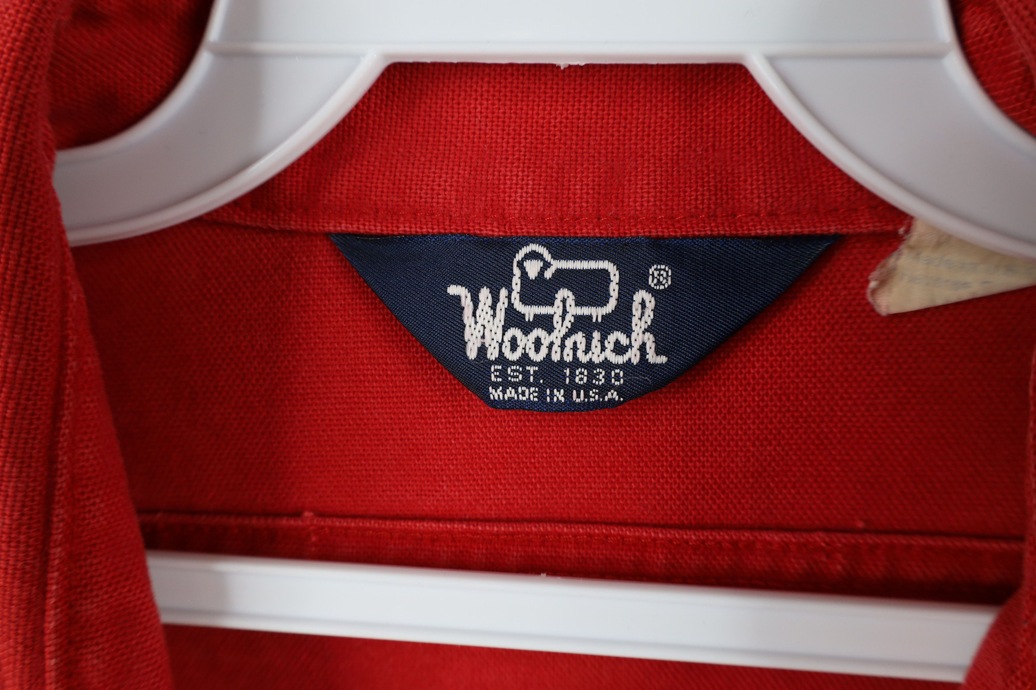 Vintage × Woolrich Woolen Mills Vintage 70s Woolrich Chamois Cloth Collared Button Shirt USA Size US XXL / EU 58 / 5 - 11 Thumbnail