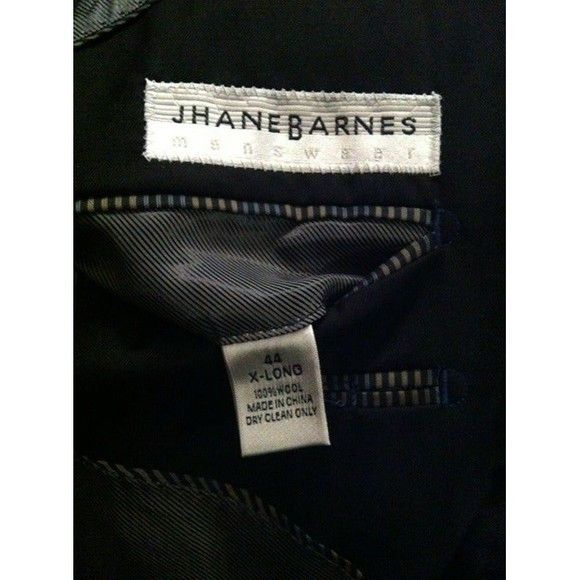 Jhane Barnes JHANE BARNES MEN'S 100%WOOL SPORT COAT JACKET BLAZER SIZE:44 Size 44R - 12 Thumbnail