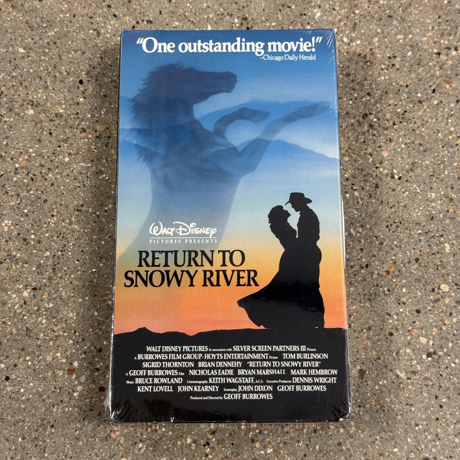 Designer ULTRA RARE Walt Disney RETURN TO SNOWY RIVER VHS Size ONE SIZE - 1 Thumbnail