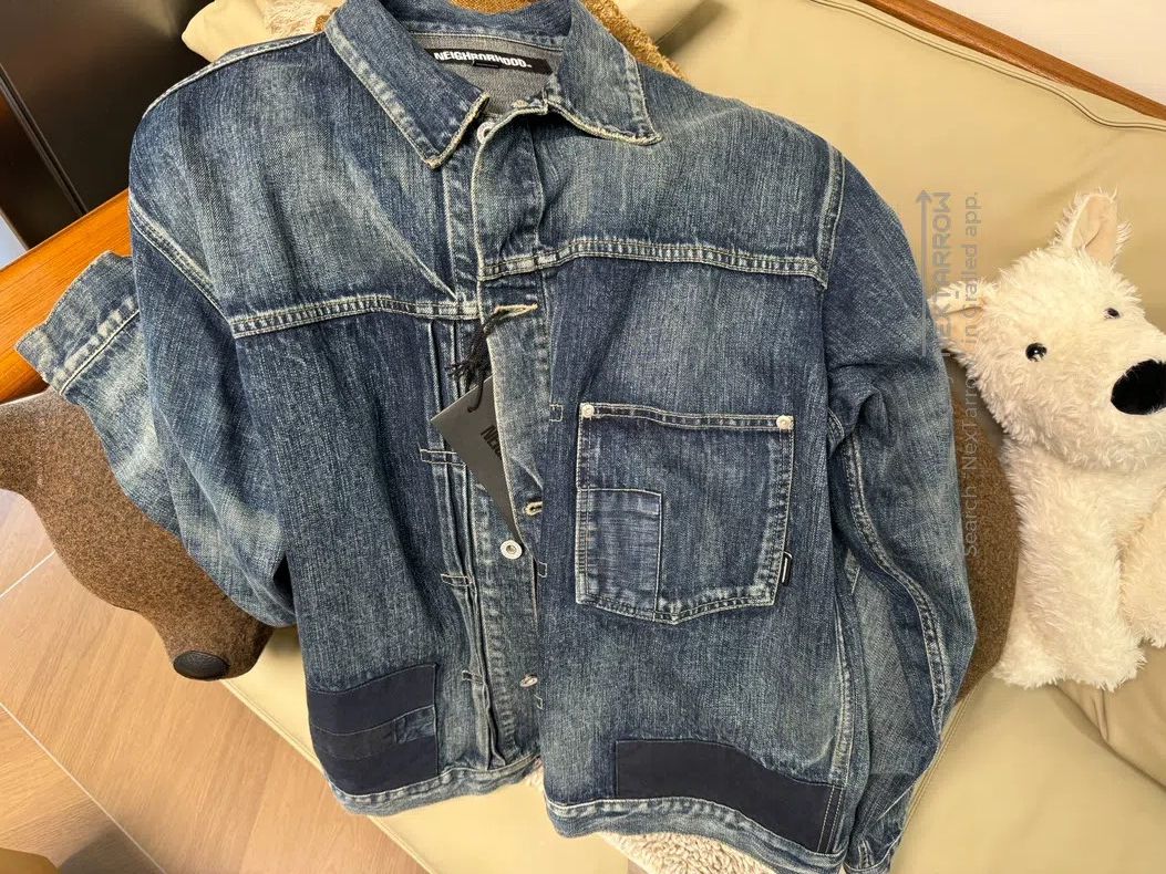 Neighborhood Neighborhood Washed Denim Jacket Size US XL / EU 56 / 4 - 1 Thumbnail