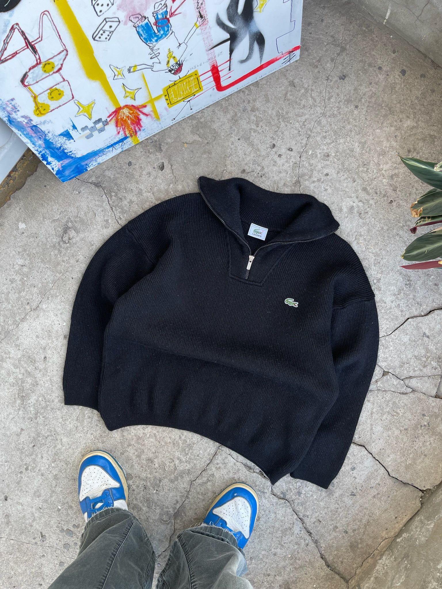 Lacoste Lacoste sweater knitwear vintage Size US M / EU 48-50 / 2 - 10 Thumbnail