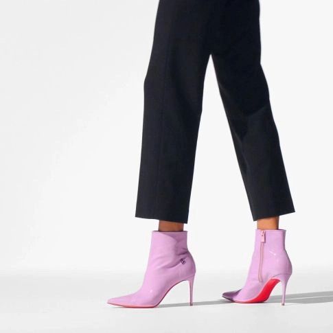 Christian Louboutin o1s1wg111224 Sporty Kate Booty 85 Patent in Pinkador/Pink Size US 8 / IT 38 - 5 Thumbnail