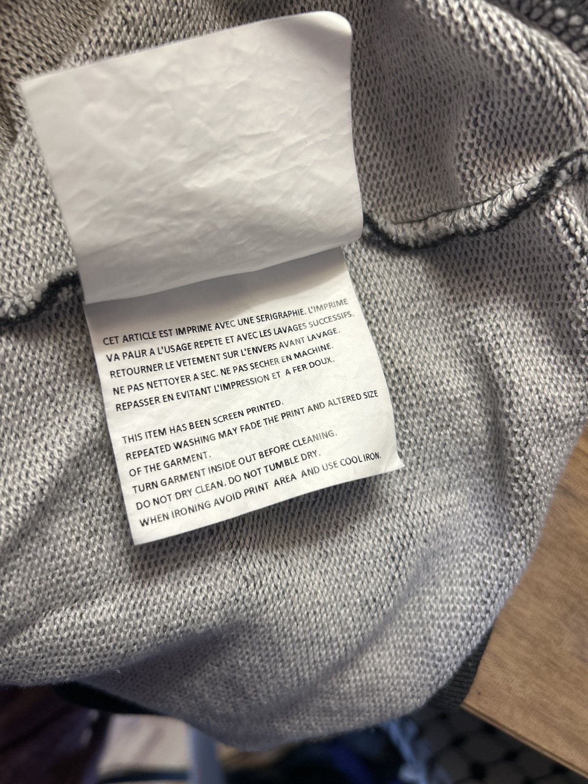 Gosha Rubchinskiy Gosha Rubchinsky Reflective Logo Hoodie Size US M / EU 48-50 / 2 - 5 Thumbnail