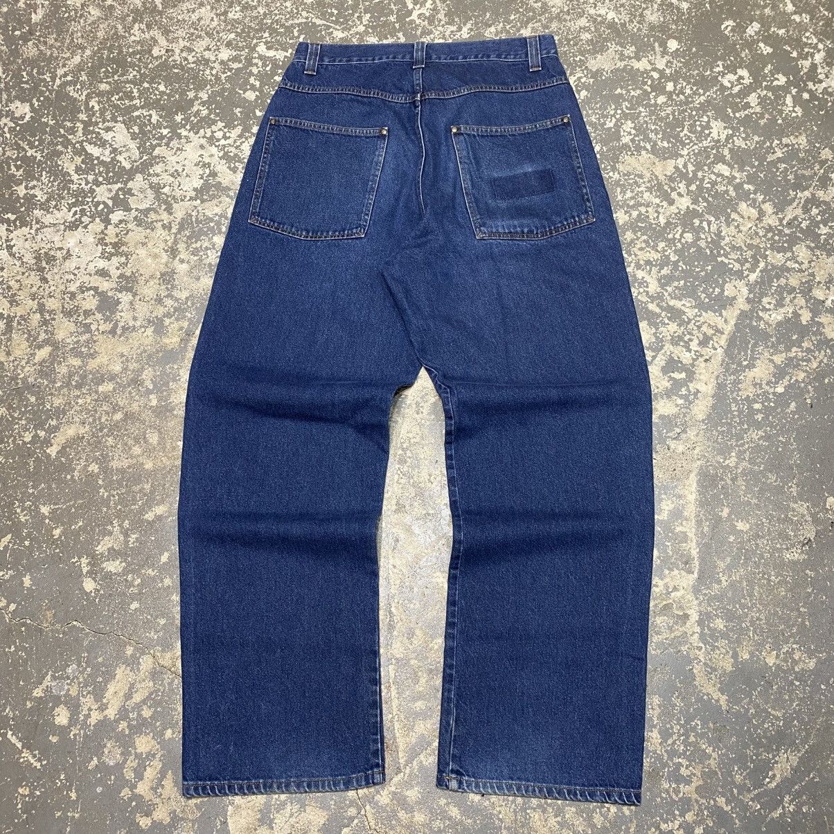 JNCO × Rocawear × Vintage Vintage RocaWear Baggy Blue Denim Pants Size US 33 - 1 Thumbnail